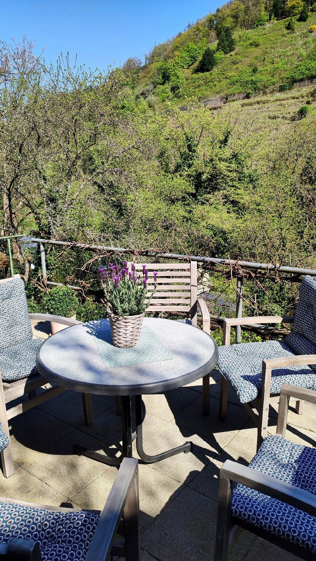 Sitzgruppe auf der Terrasse