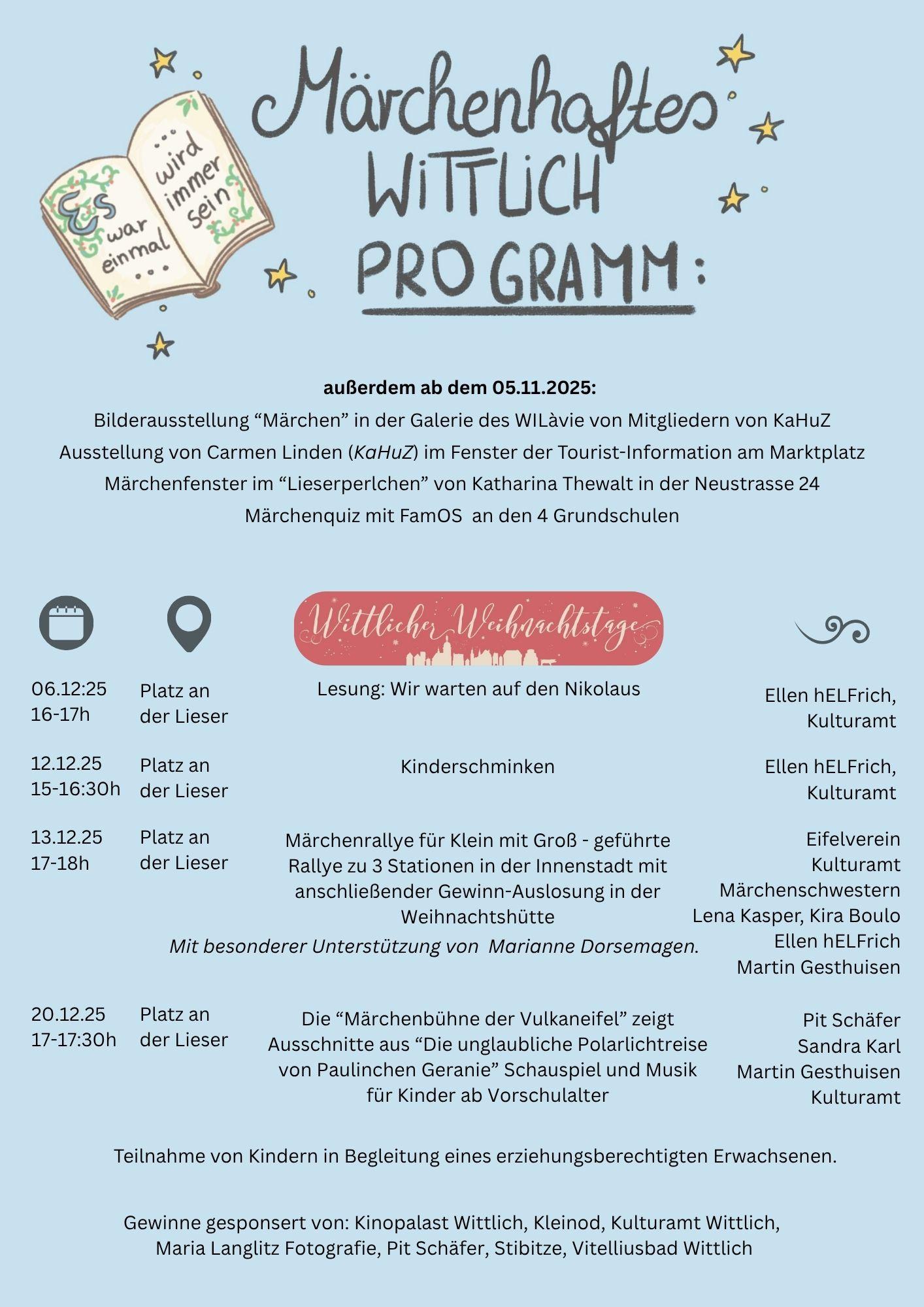 Märchenhaftes Wittlich Programm Teil 2