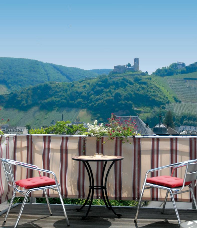 Aussicht vom Balkon