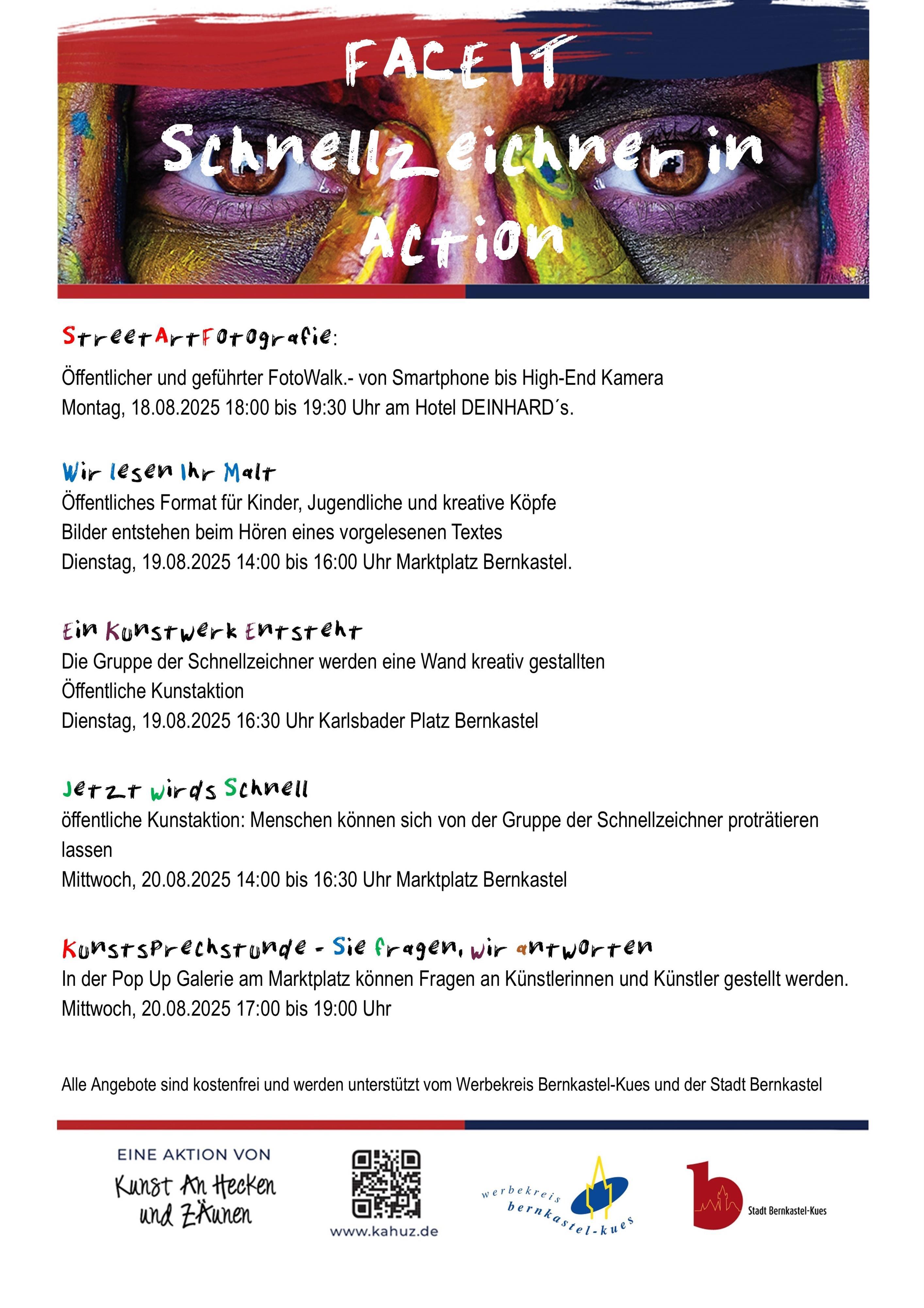Schnellzeichner in Aktion