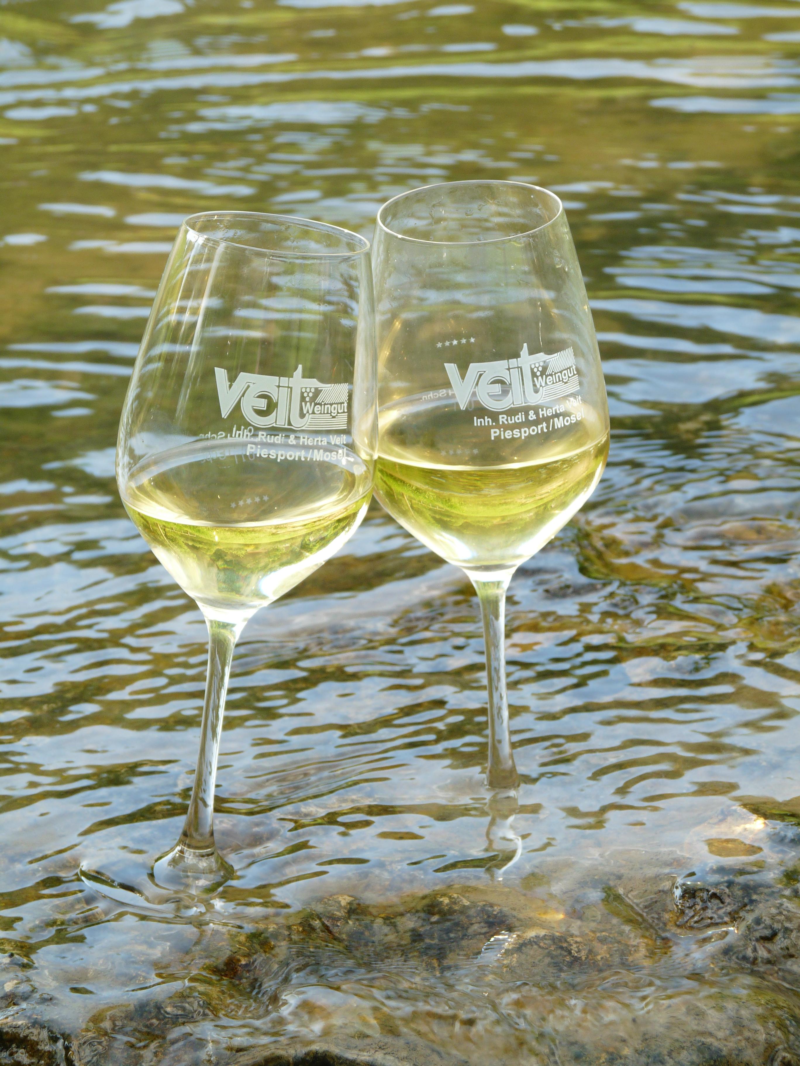Wein im Fluss