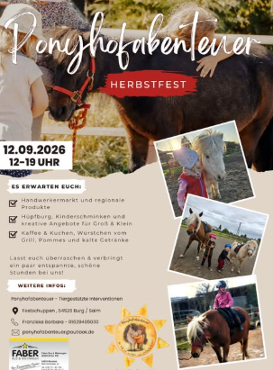 12.09., Ponyhofabenteur