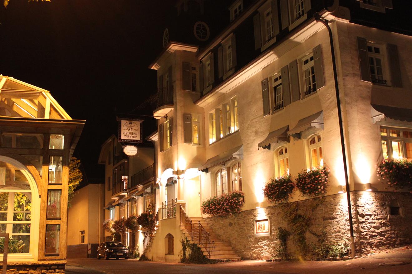 Landhotel zum Bären am Abend