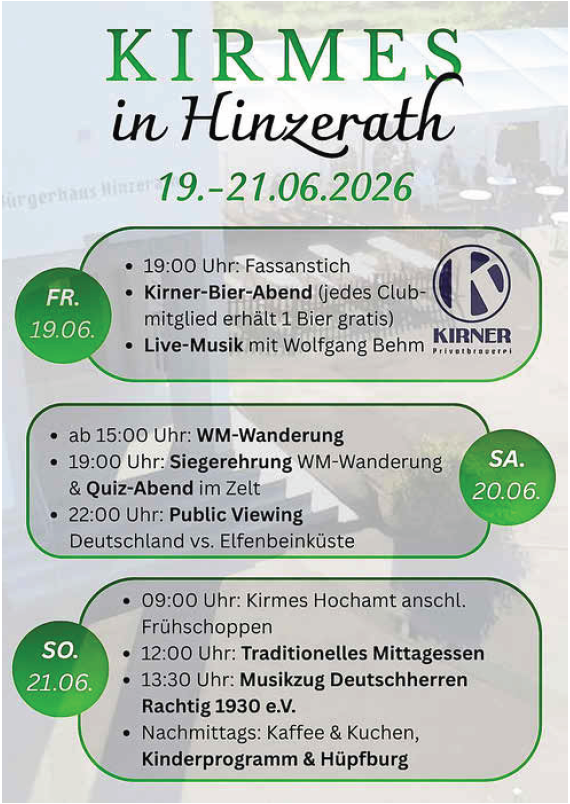 Plakat Kirmes