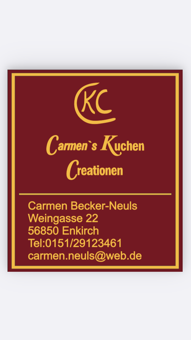 Carmen Neuls-BeckerVisitenkarte