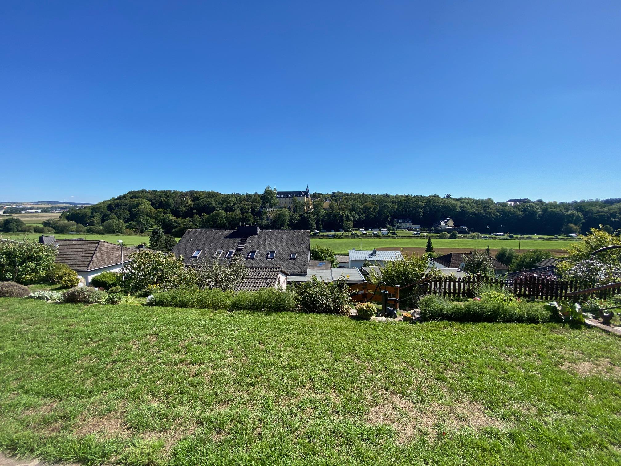 Blick auf Schloss Oranienstein
