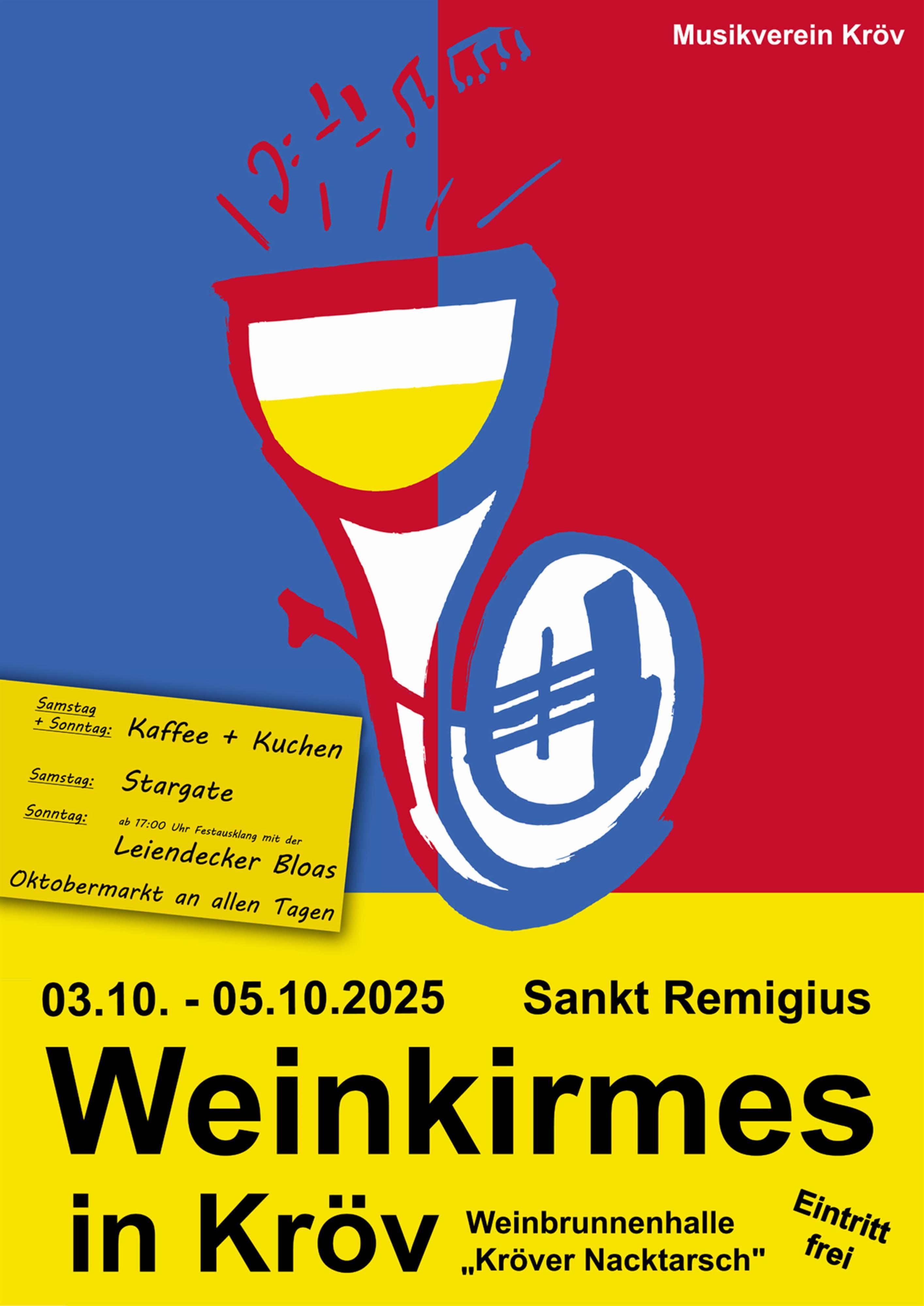 Plakat Weinkirmes