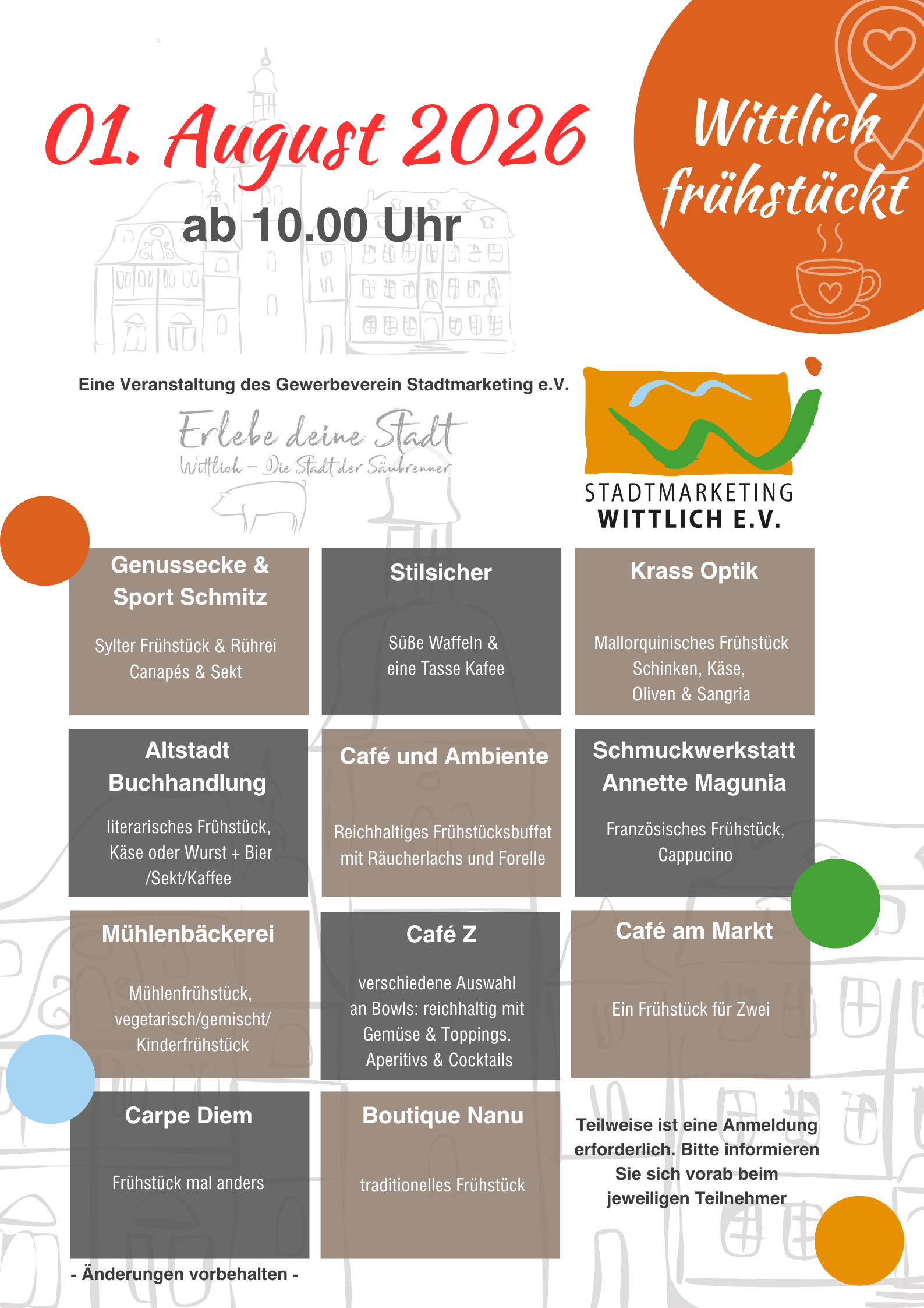 Wittlich frühstückt
