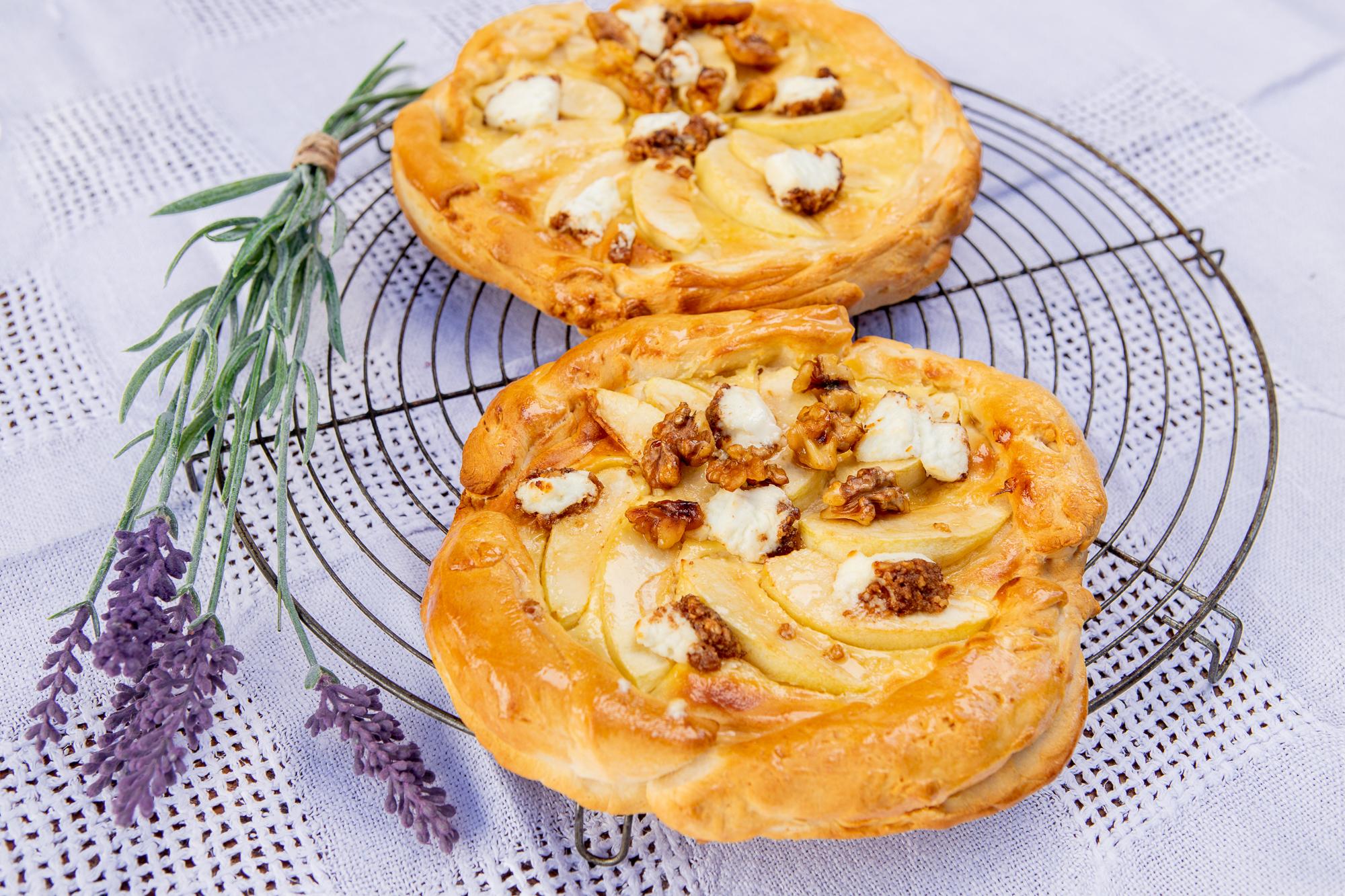 Apfel-Galette mit Eifelfrische Krokant