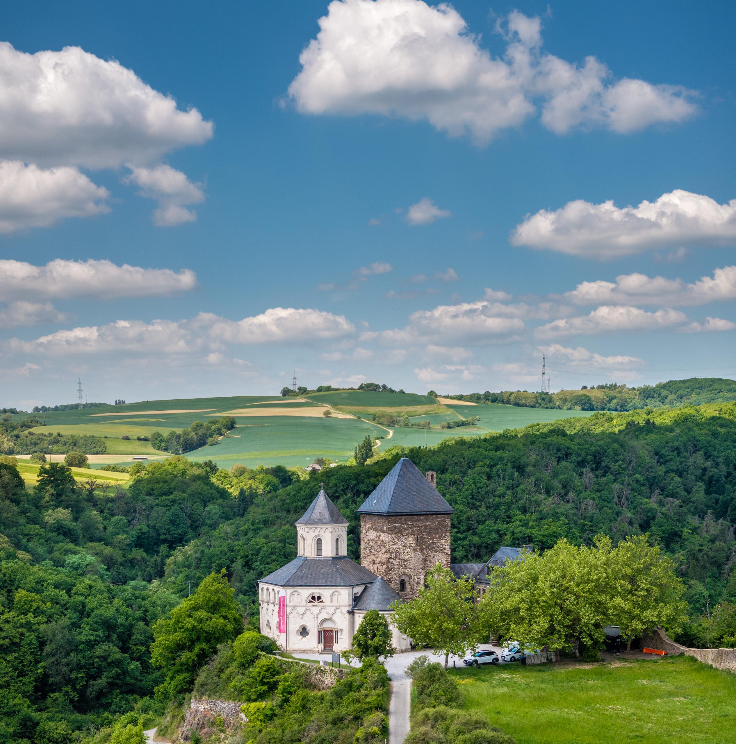 Matthiaskapelle Luftaufnahme