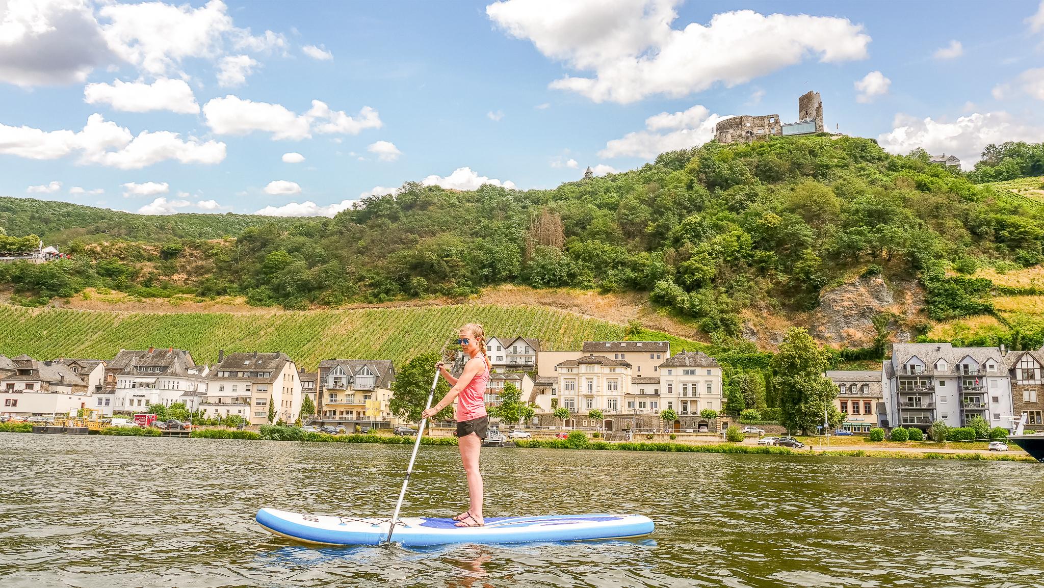 Stand-Up Paddle auf der Mosel