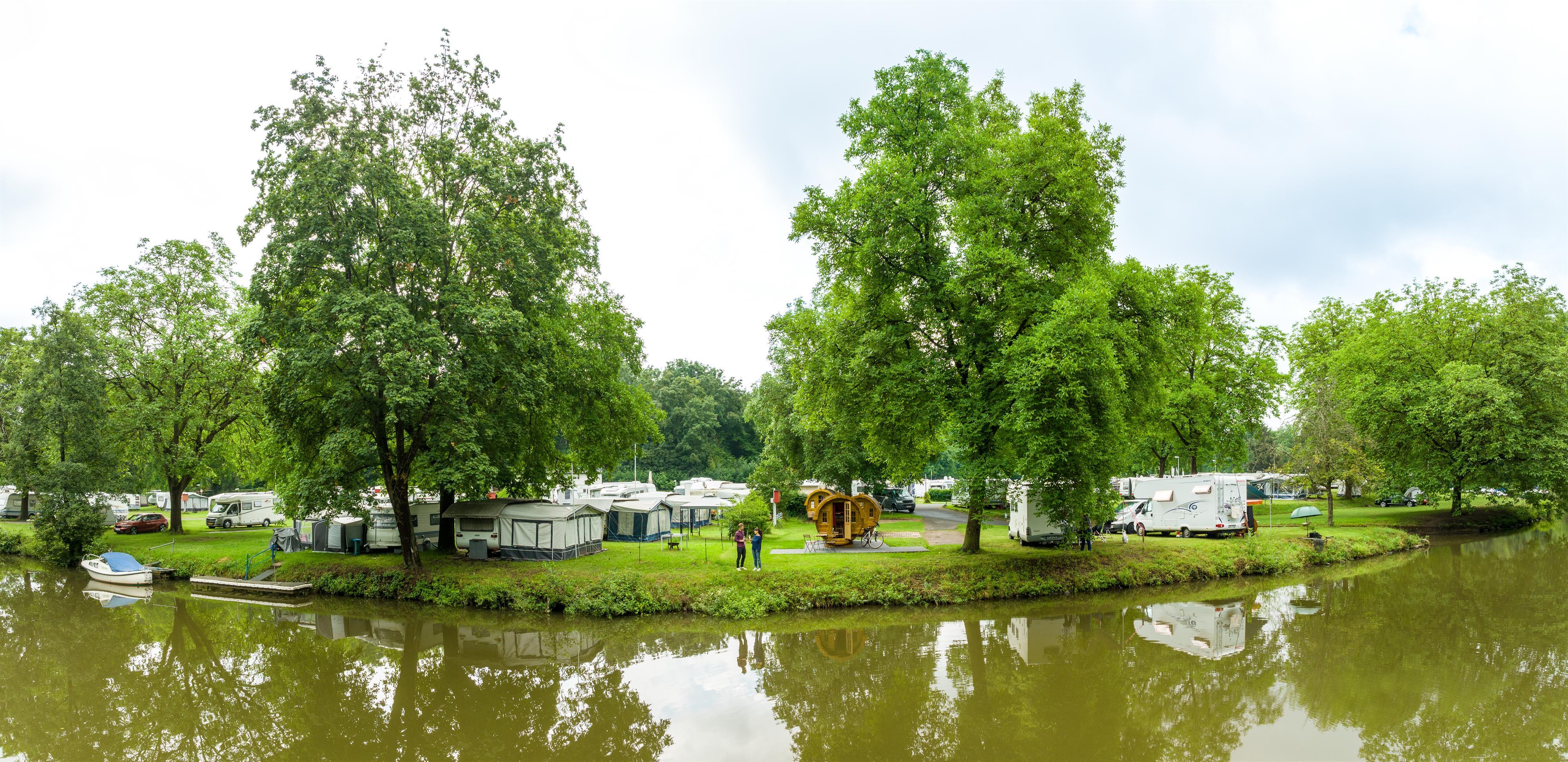 Oranienstein campsite in Diez 