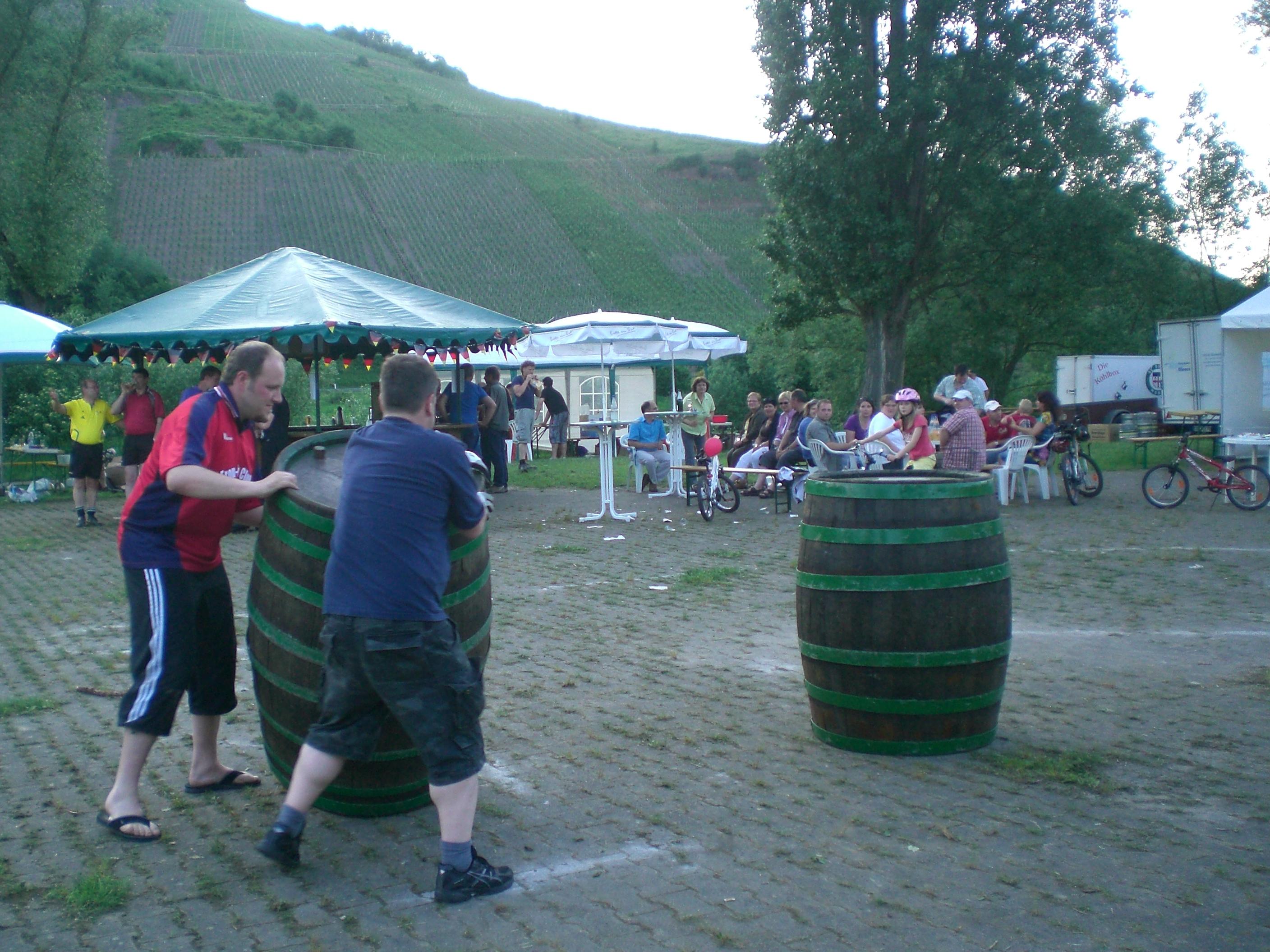 Fassrollen Sportfest Burg