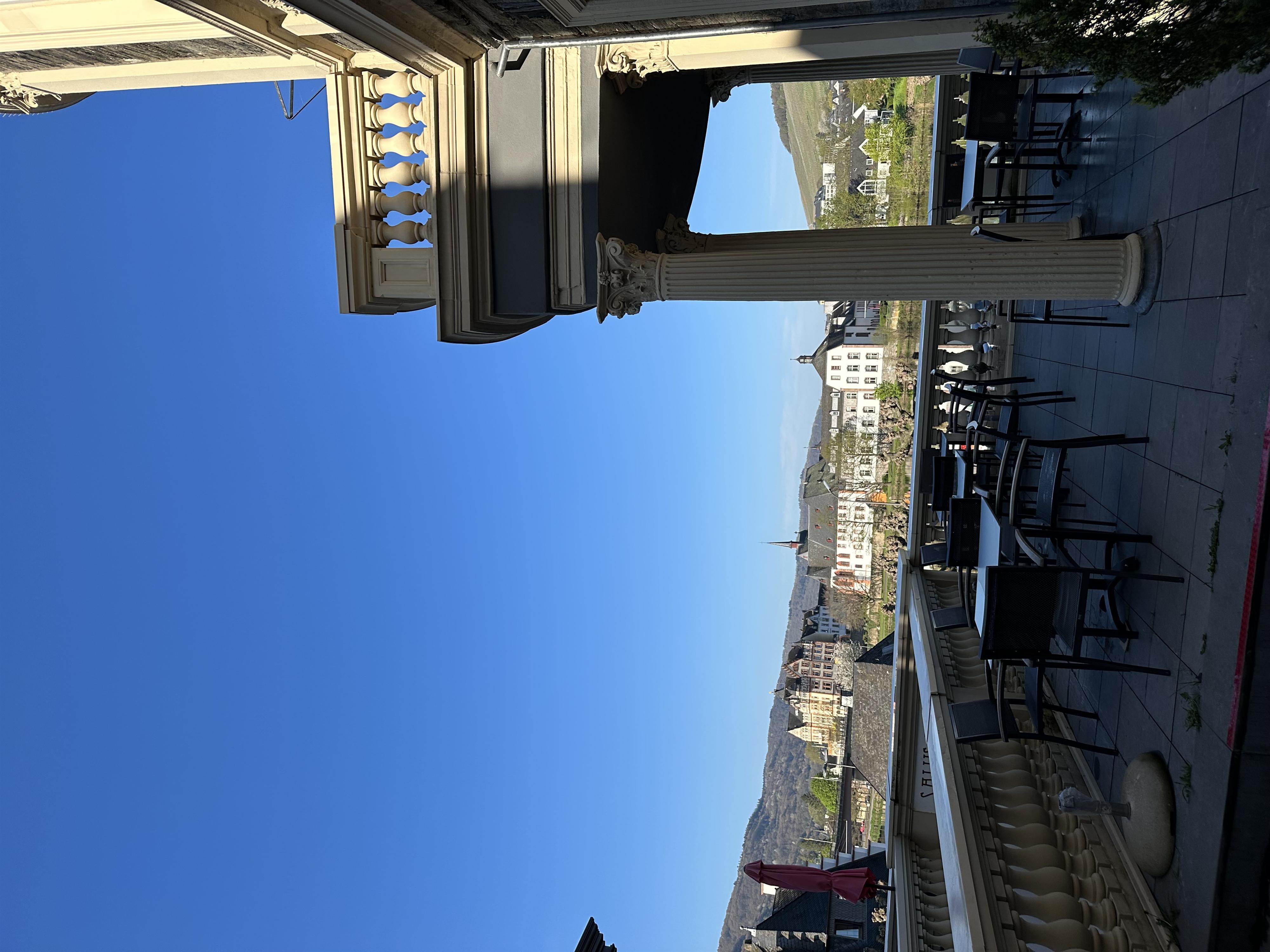 Café im Stadtpalais Außenterrasse