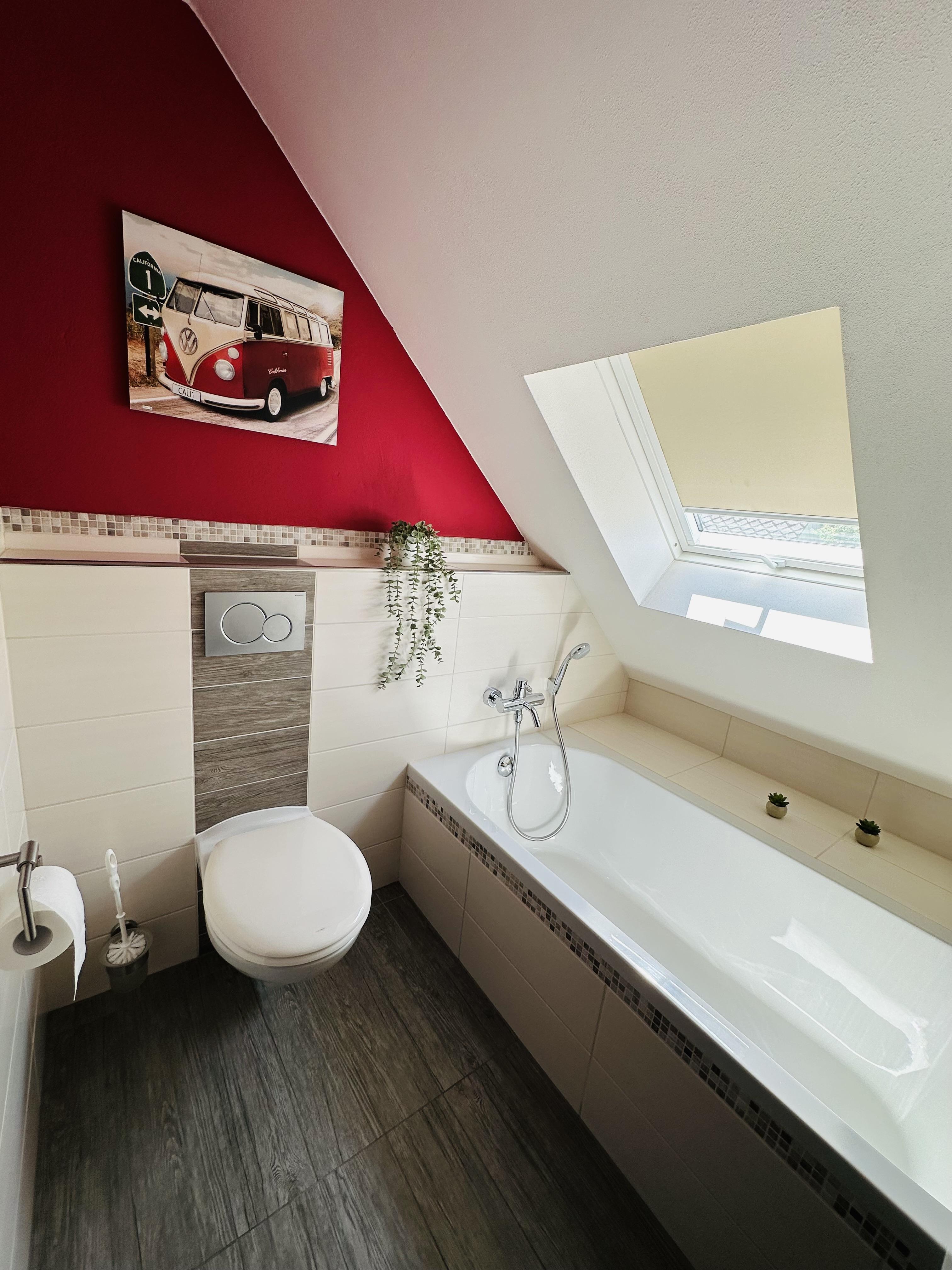 Badewanne, Toilette
