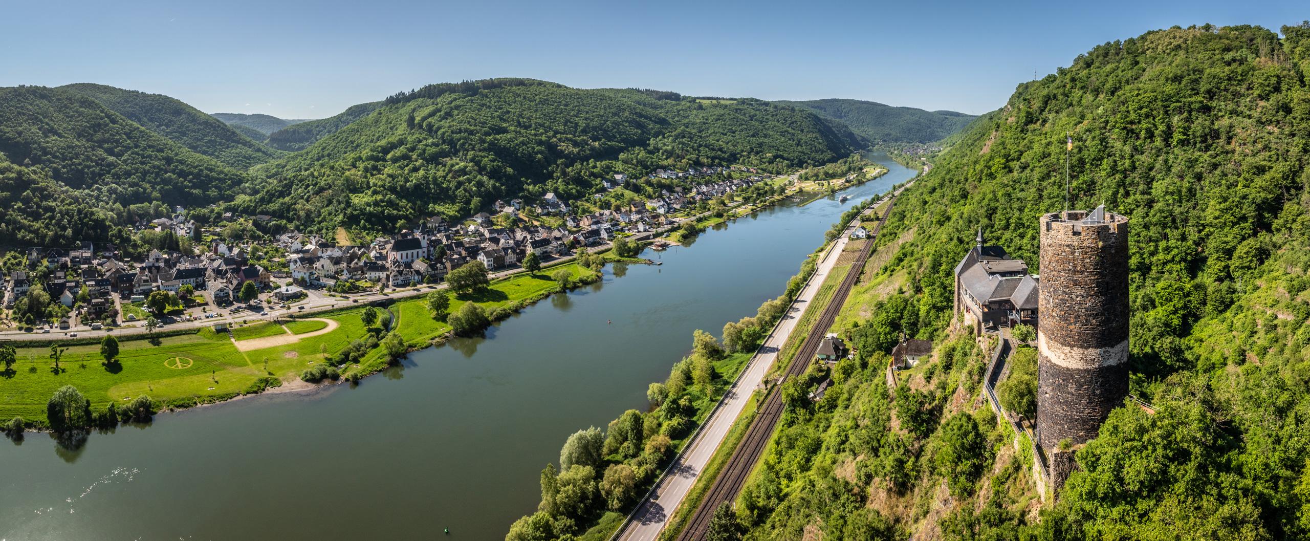 Burg Bischofstein Luftaufnahme_1