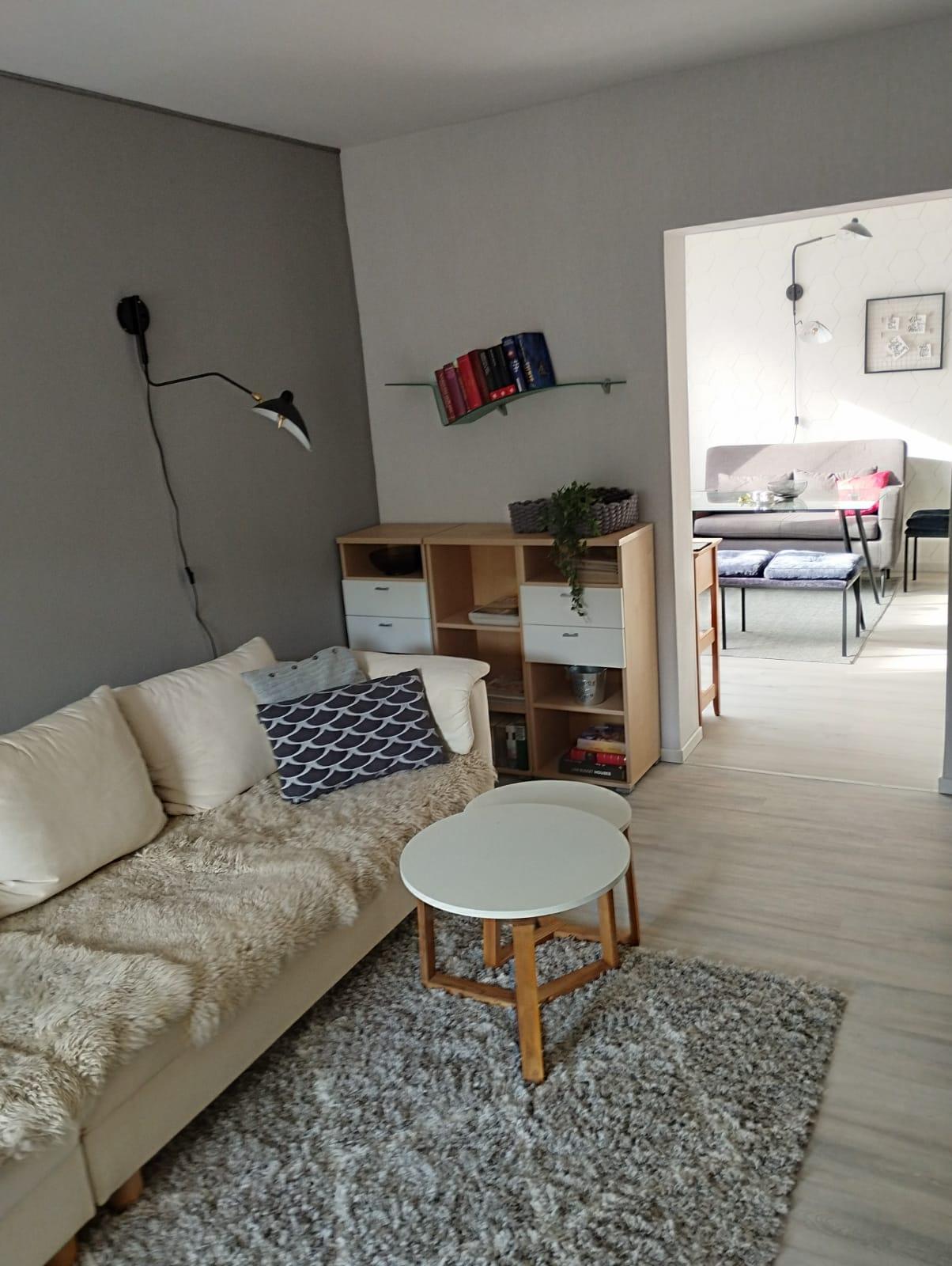 Wohnzimmer in der Ferienwohnung