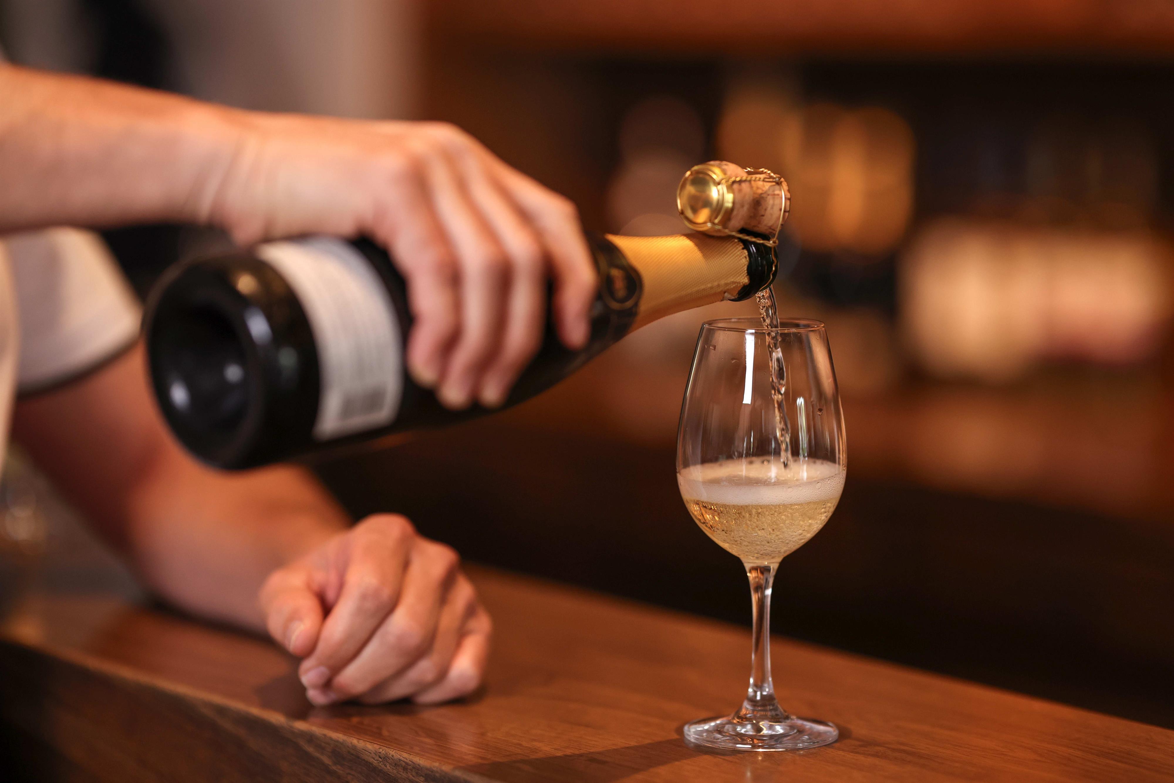 Sekt probieren