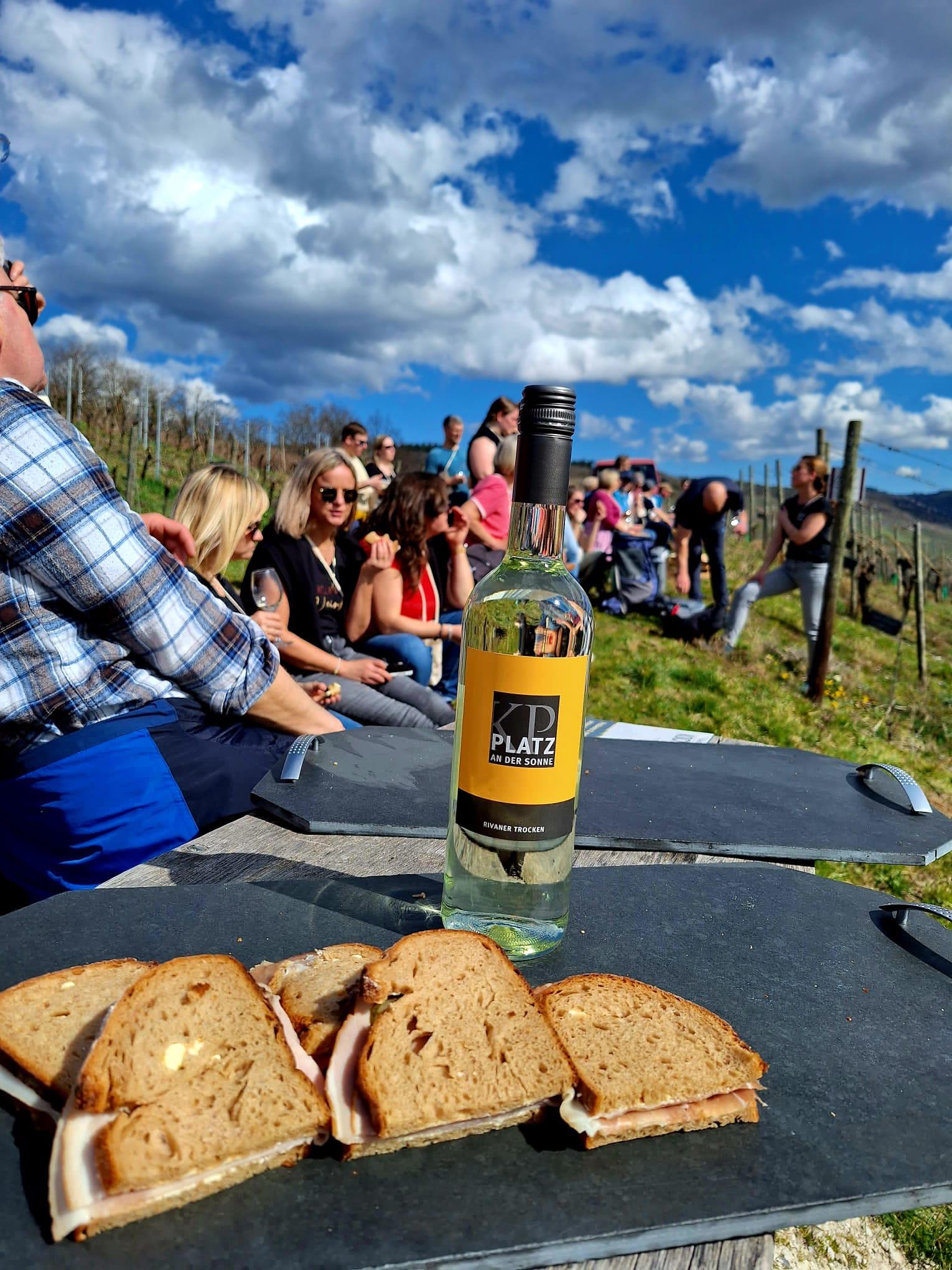 Verpflegung während der Tour