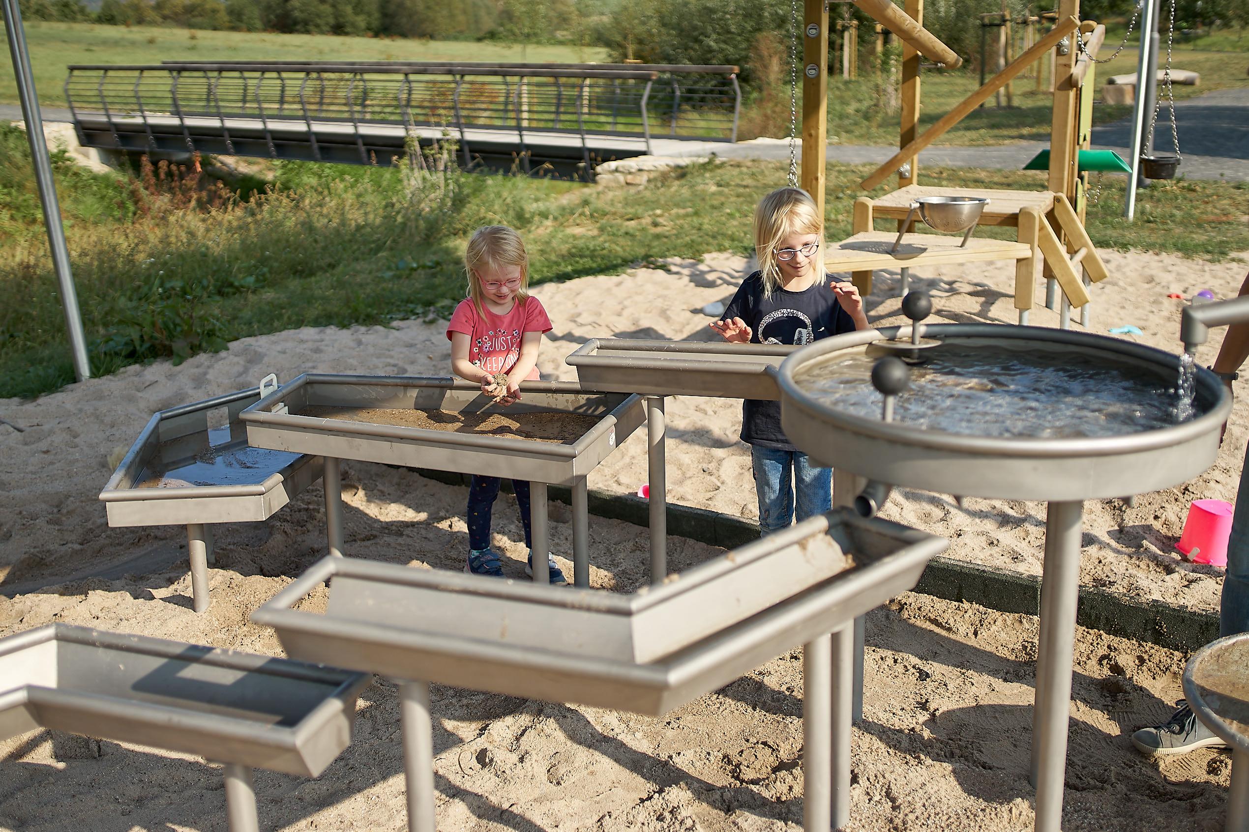 Wasserspaß Mehrgenerationenpark Osann-Monzel
