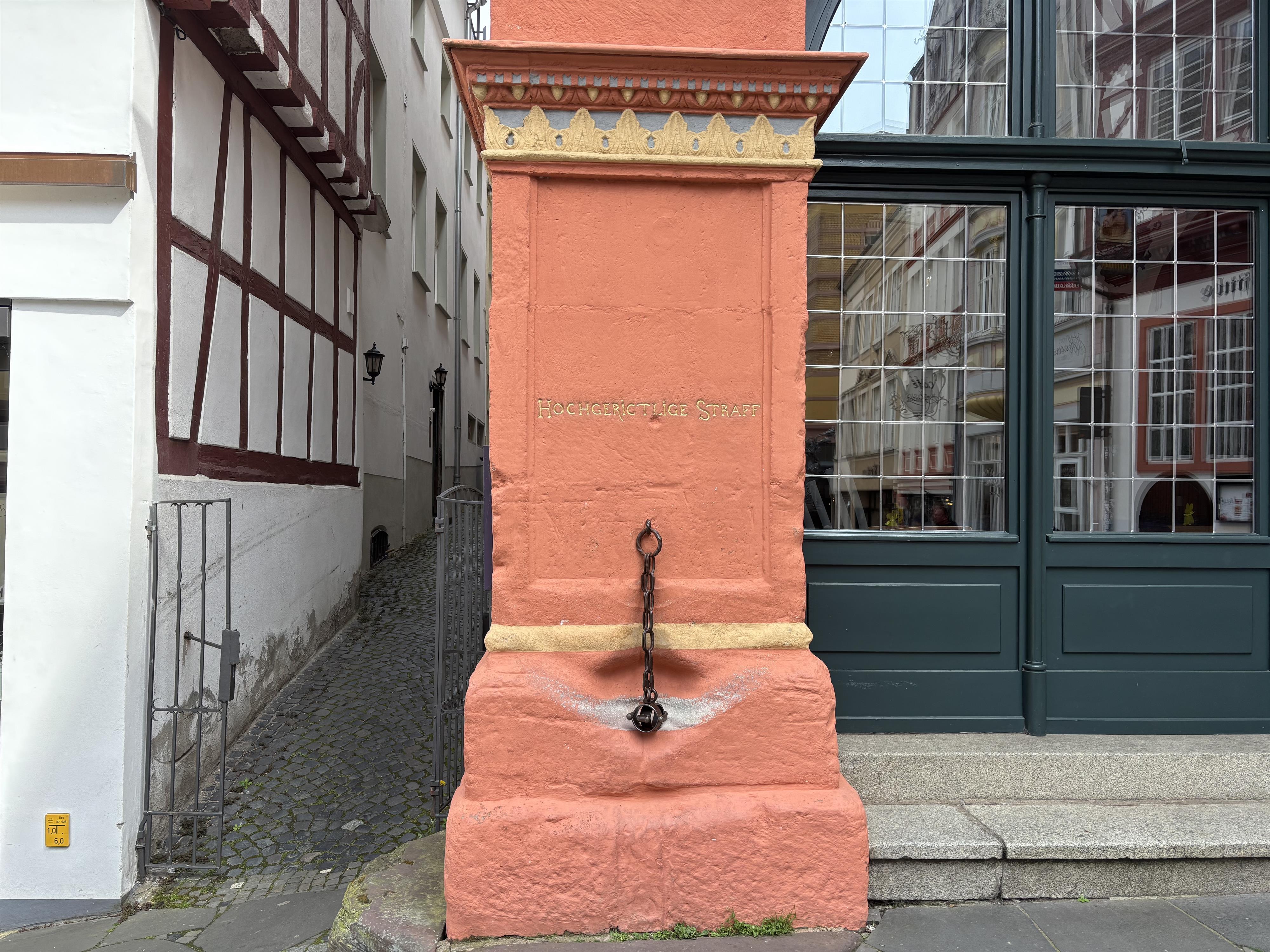 Ehrenstrafe: Pranger