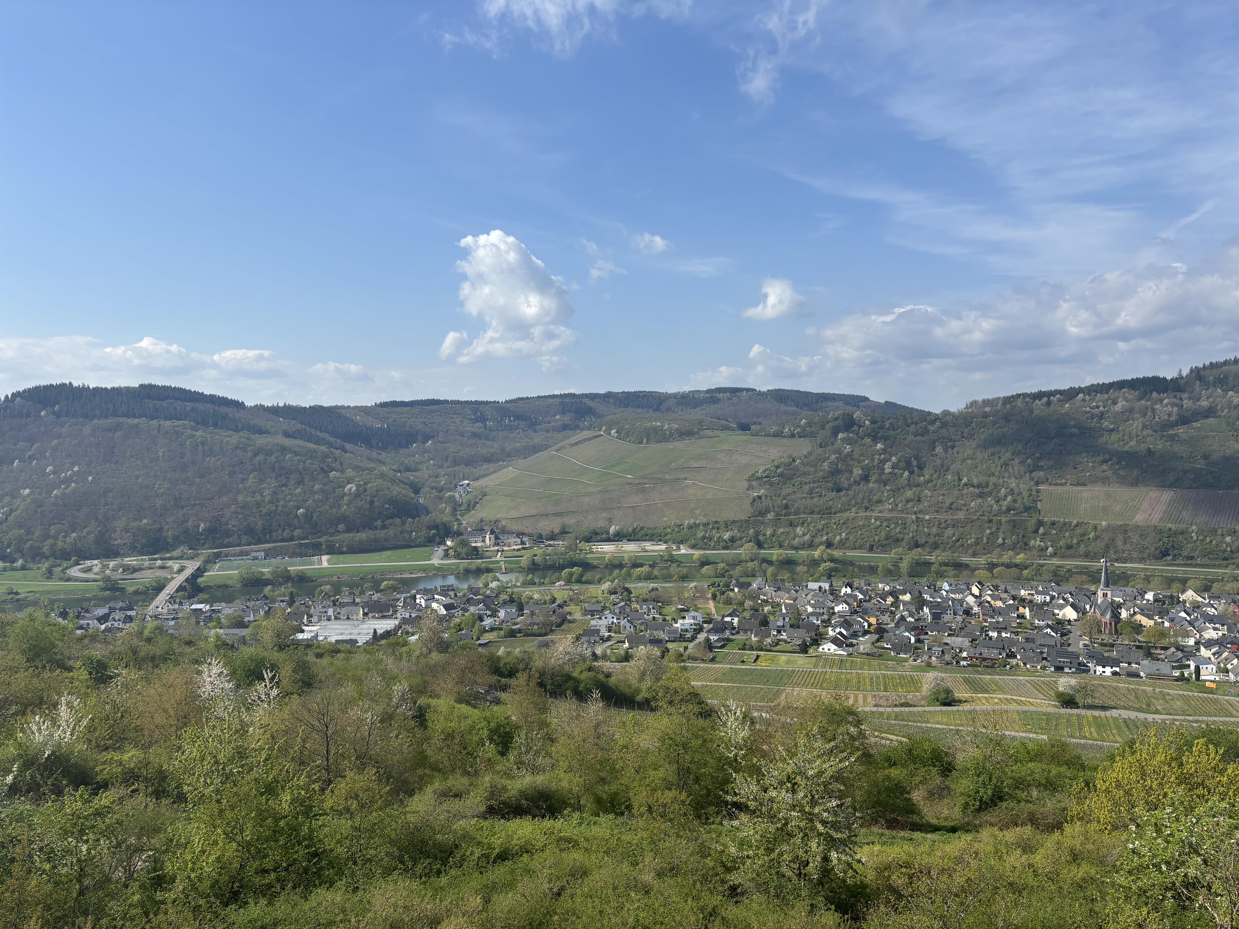 Ausblick am Rastplatz