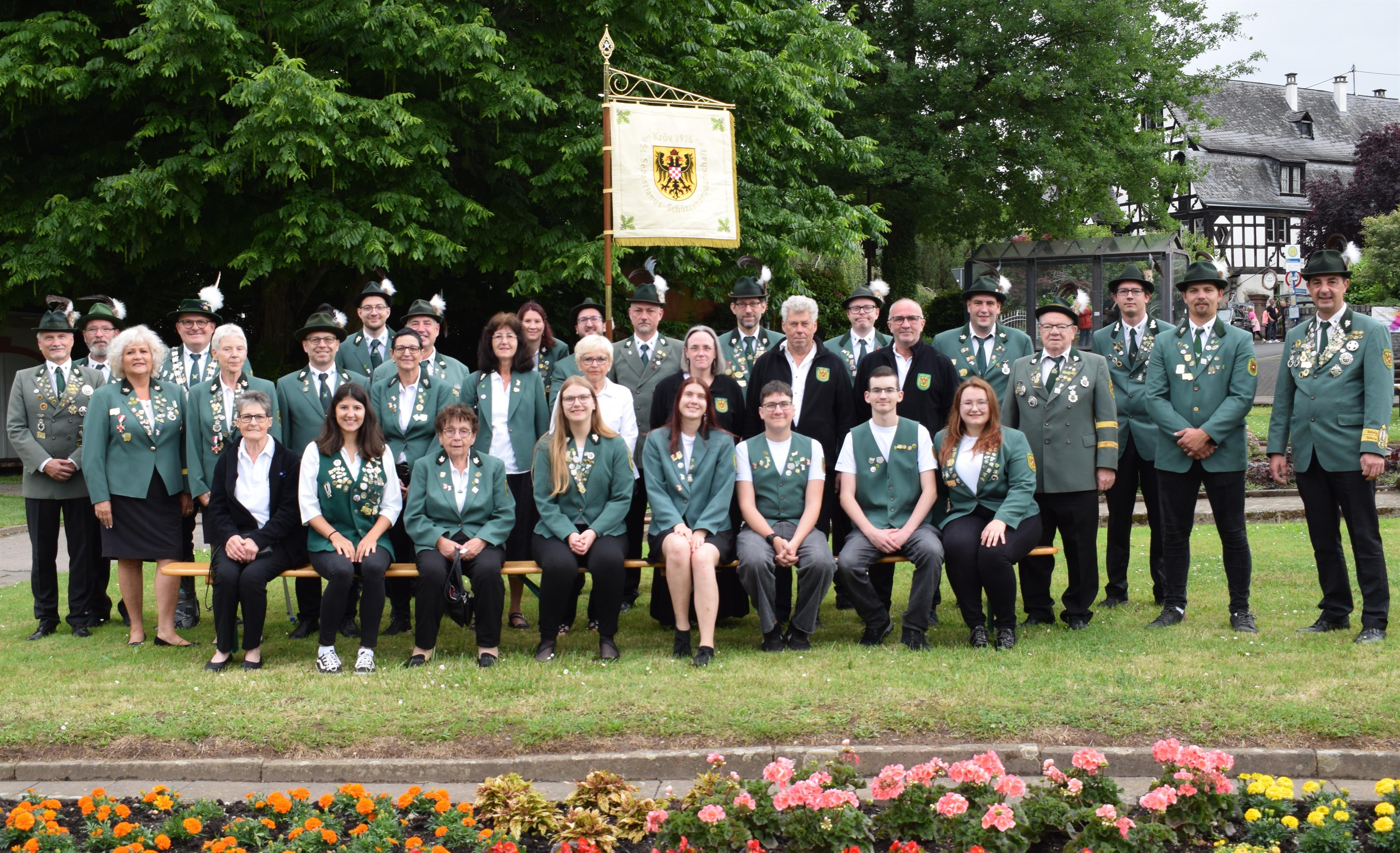 Schützenverein Gruppenfoto