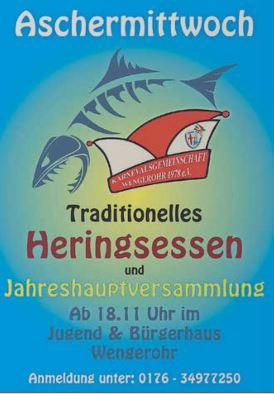 Aschermittwoch in Wengerohr