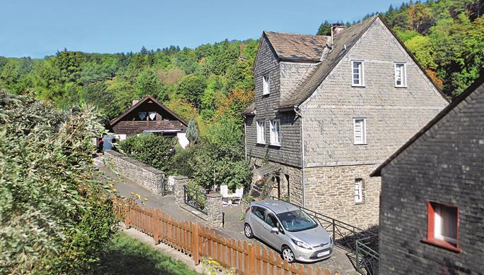 Altes Direktorenhaus der Seidenfabrik 2-Bettwohnun Ferienwohnung in der Eifel