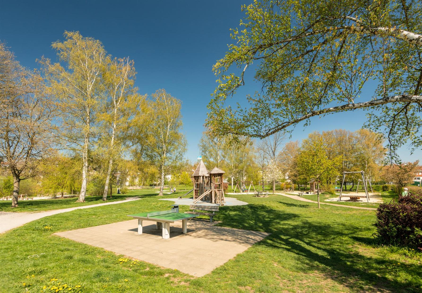 Der Kinderspielplatz im Generationenpark Wirt