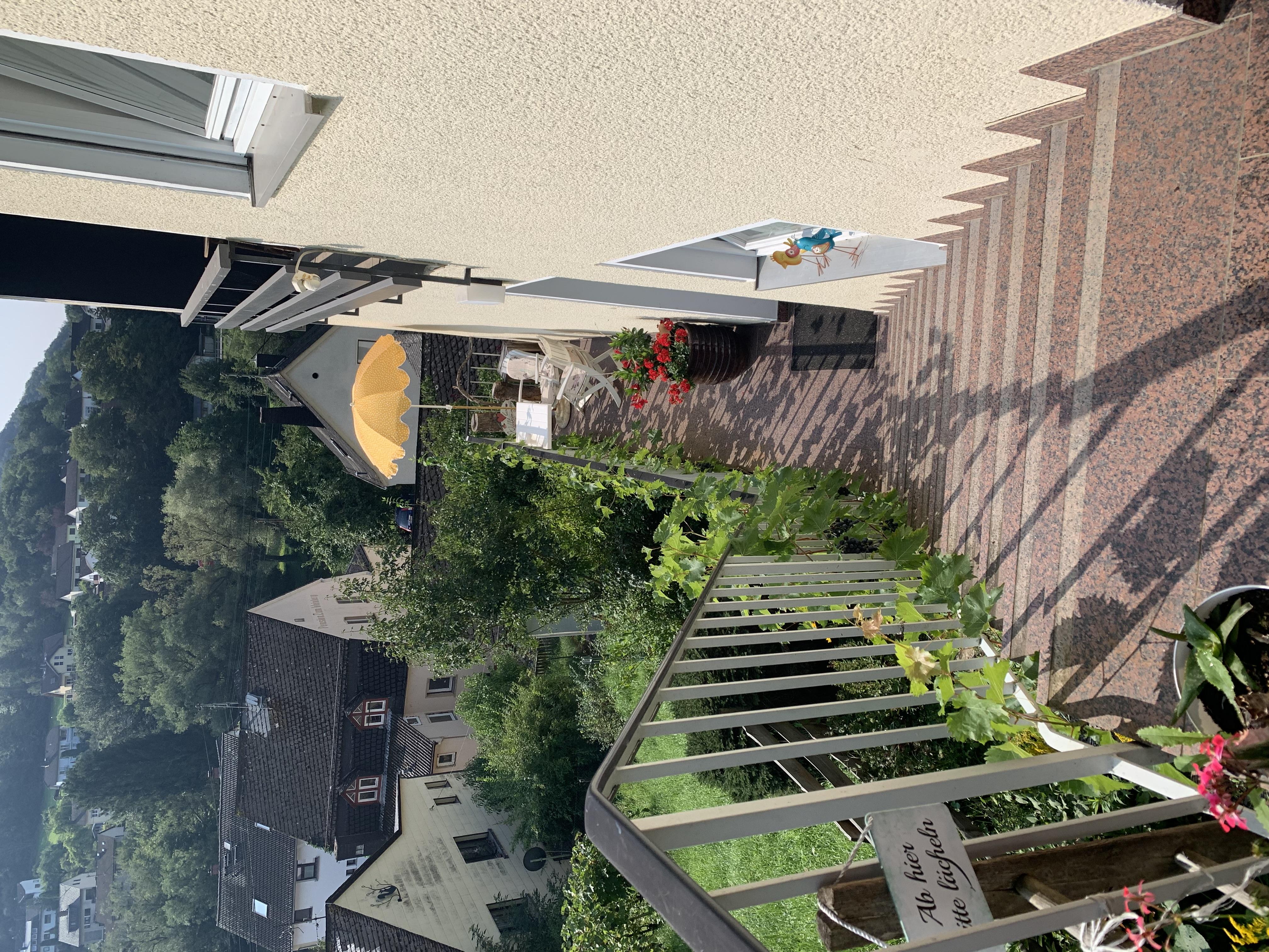 Balkon und Treppe Eingang Ferienwohnung