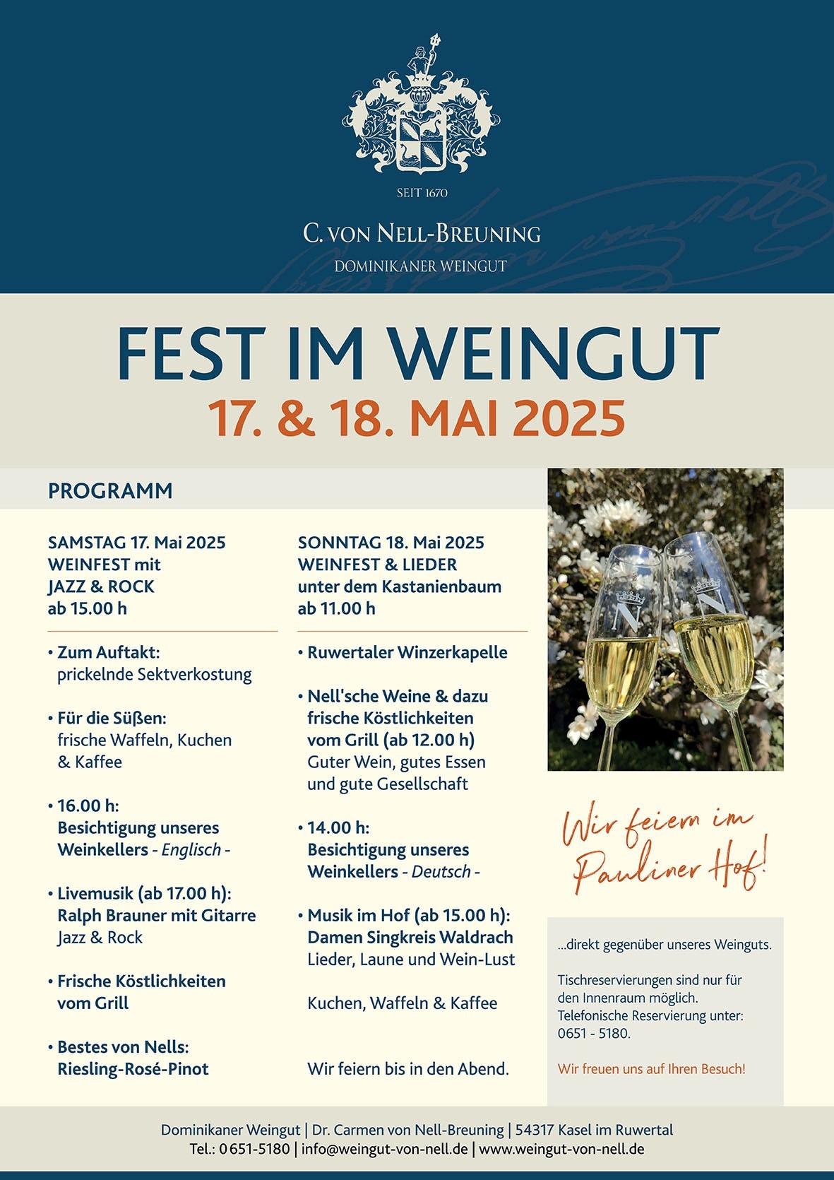 Fest im Weingut