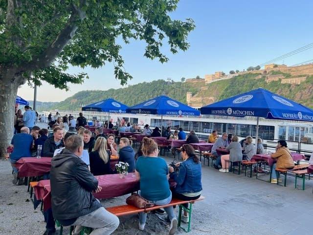 11. Bierbörse an der Rheinpromenade in Koblenz