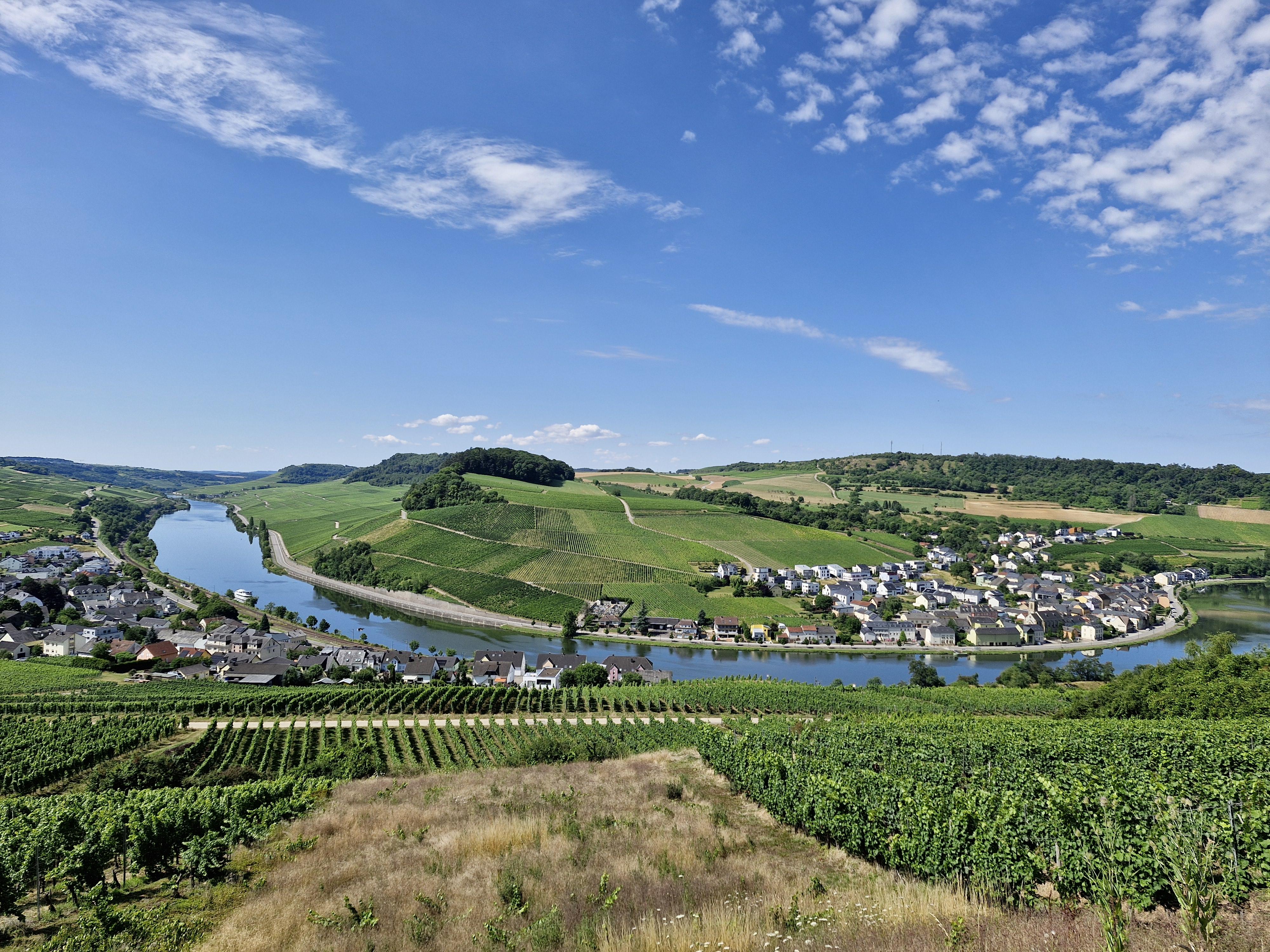 Moselschleife mit Bittel und Machtum