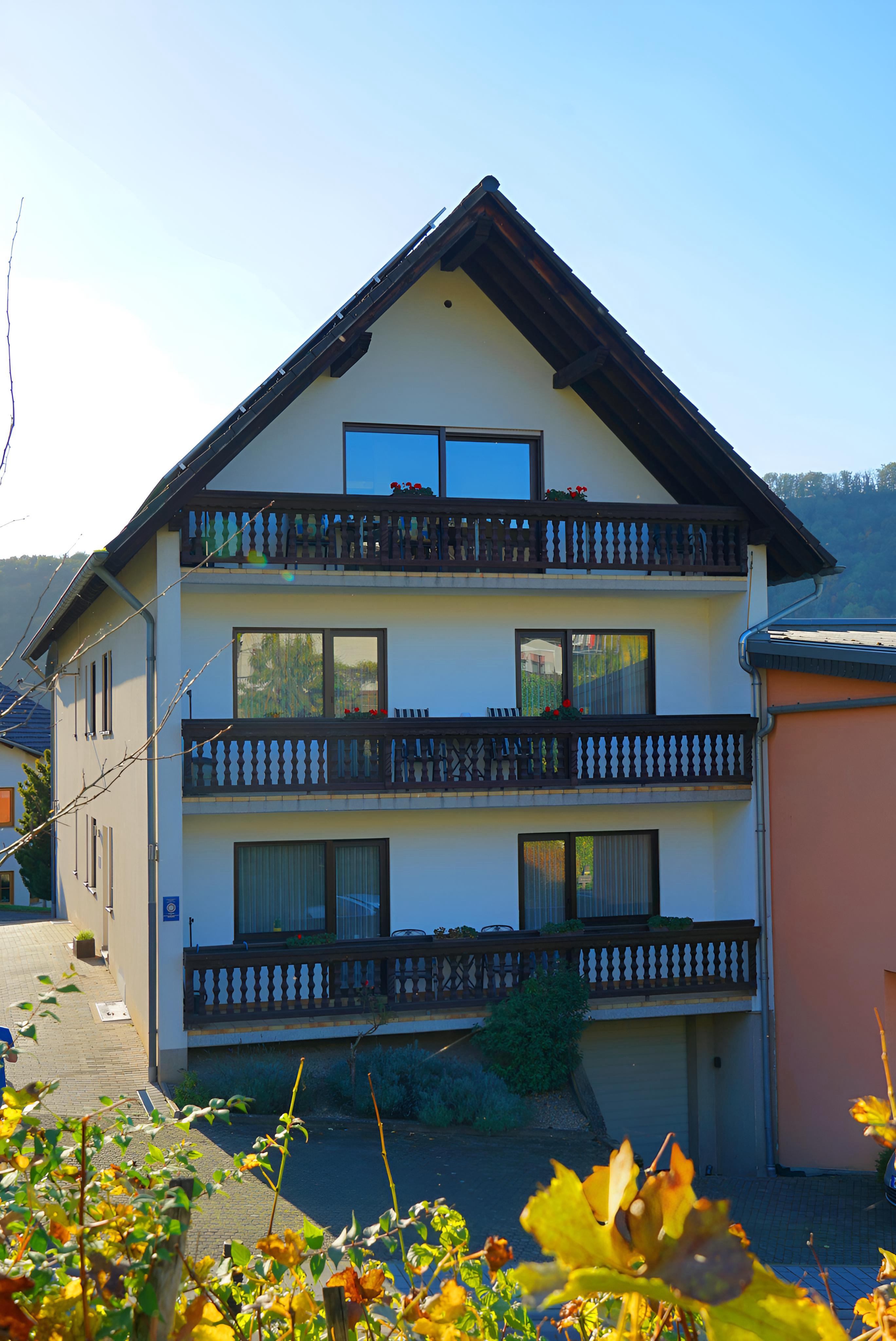 Haus Berghof Ansicht vor dem Haus