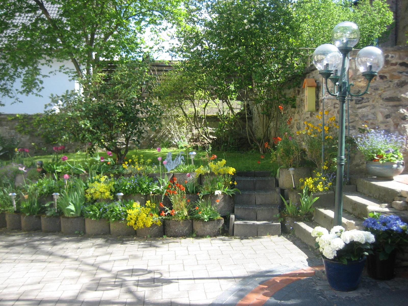 Der Hof im Frühjahr