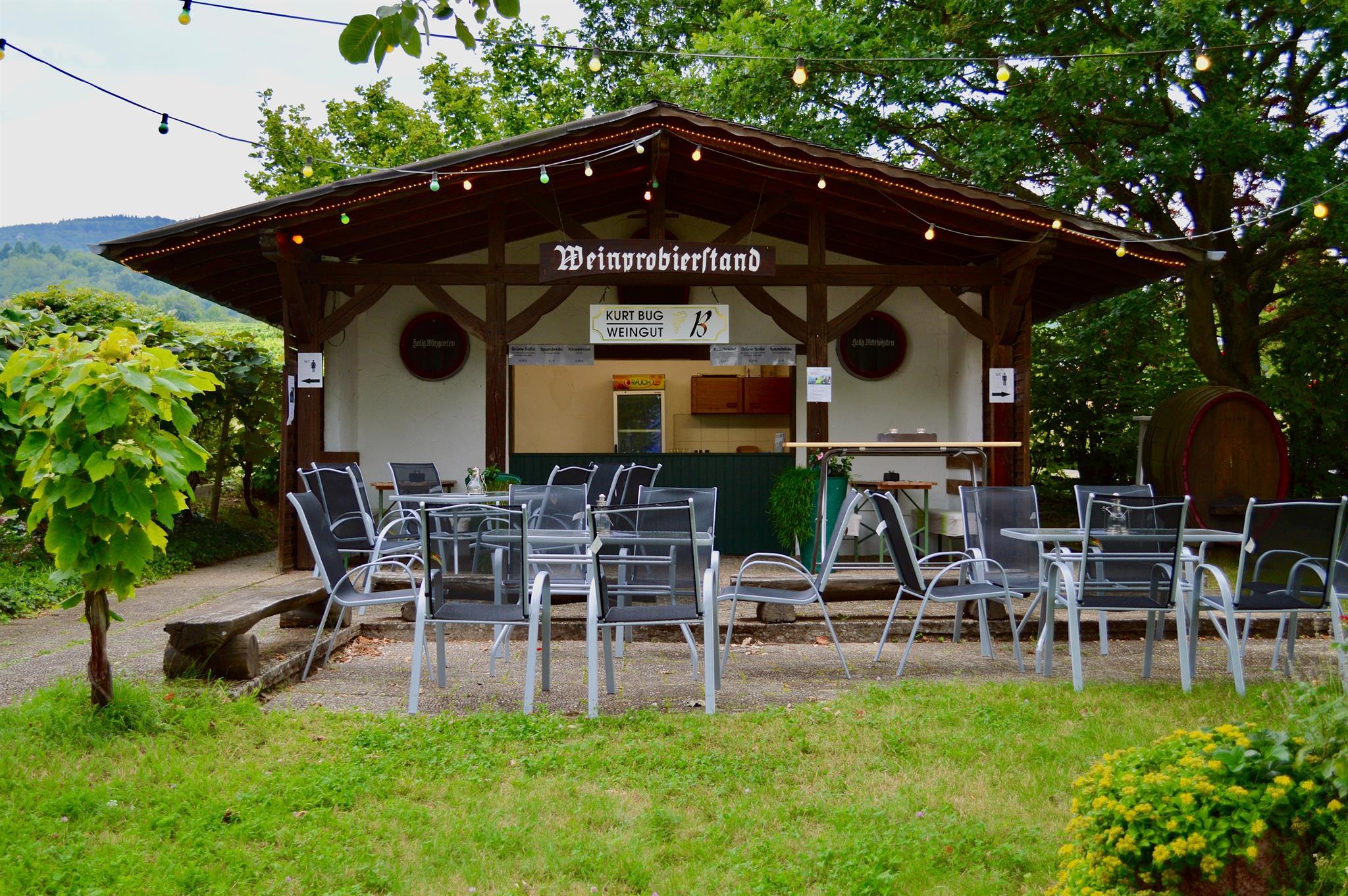 Weinprobierstand Hallgarten