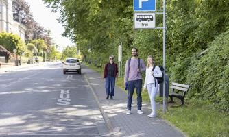 Bus parking in Diez