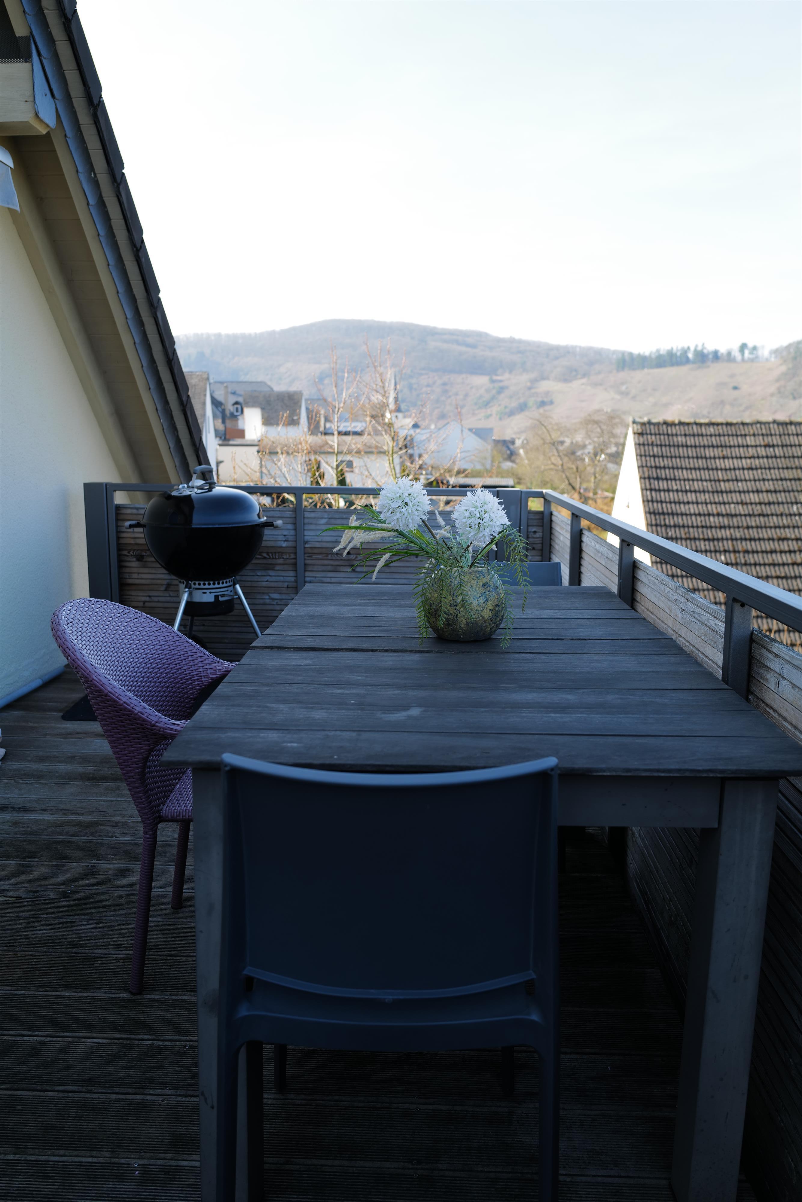 Himmel - Blick, Balkon