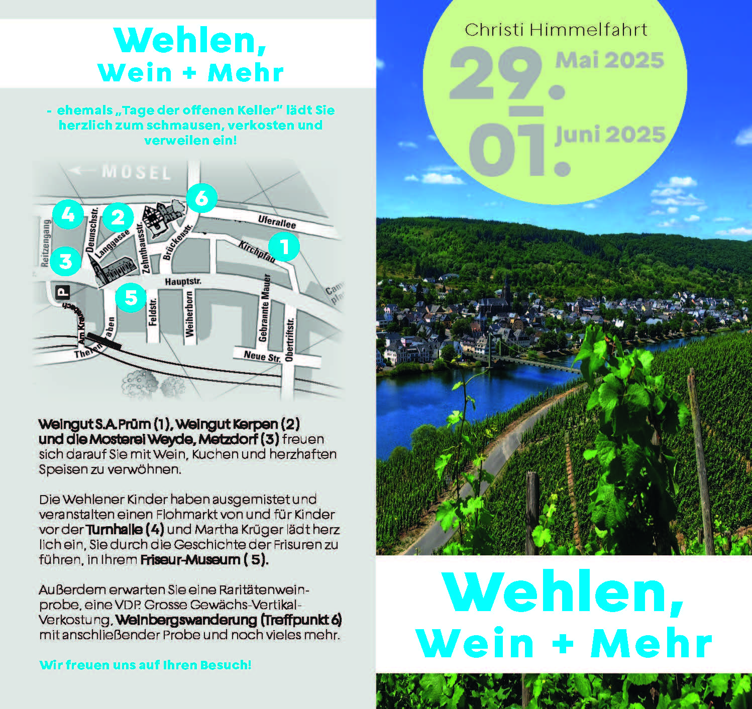 Flyer der Veranstaltung