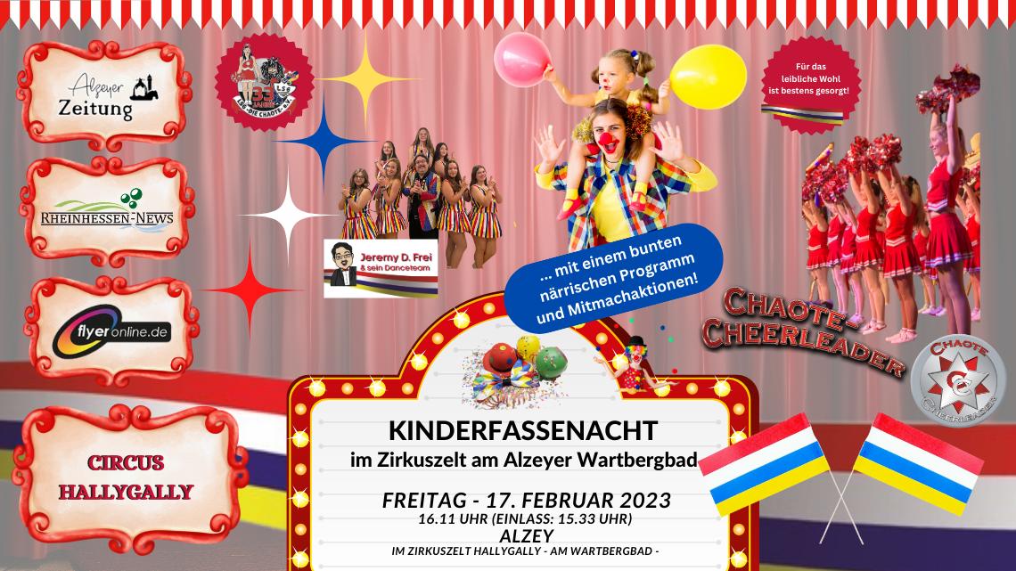 Kinderfassenacht Zirkus Alzey