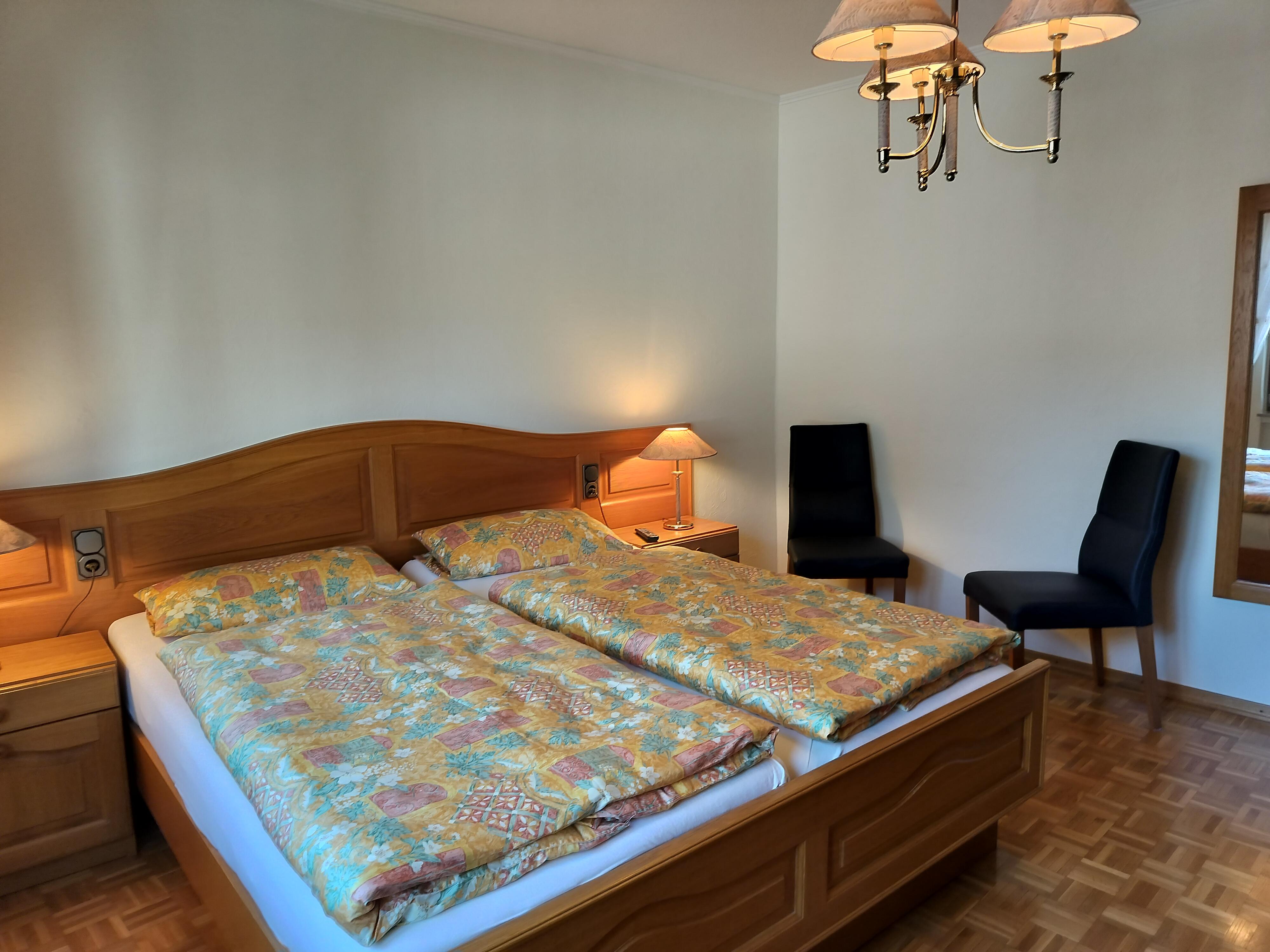 Schlafzimmer der Ferienwohnung