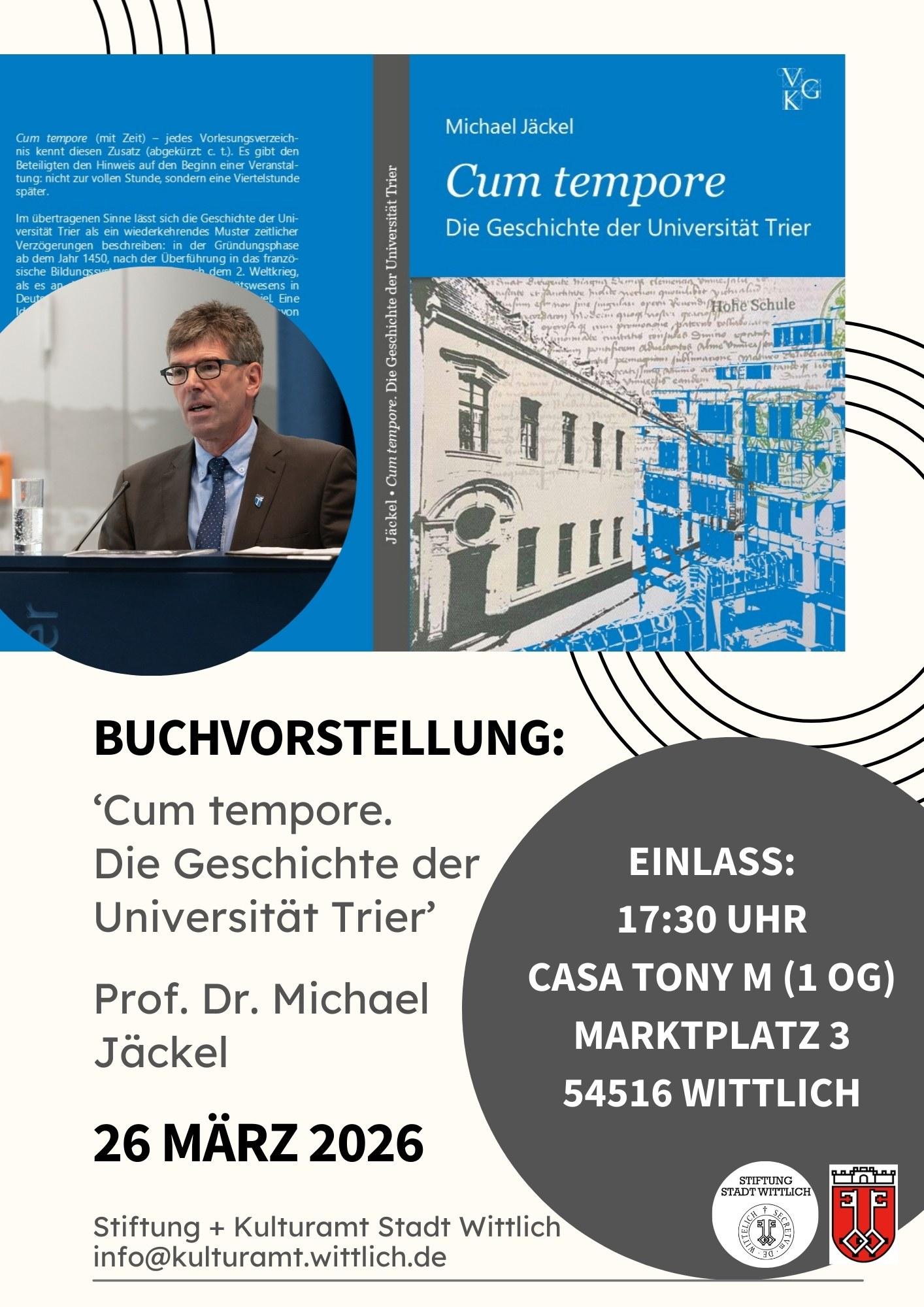 Lesung Prof. Dr. Jäckel - Geschichte der Uni Trier