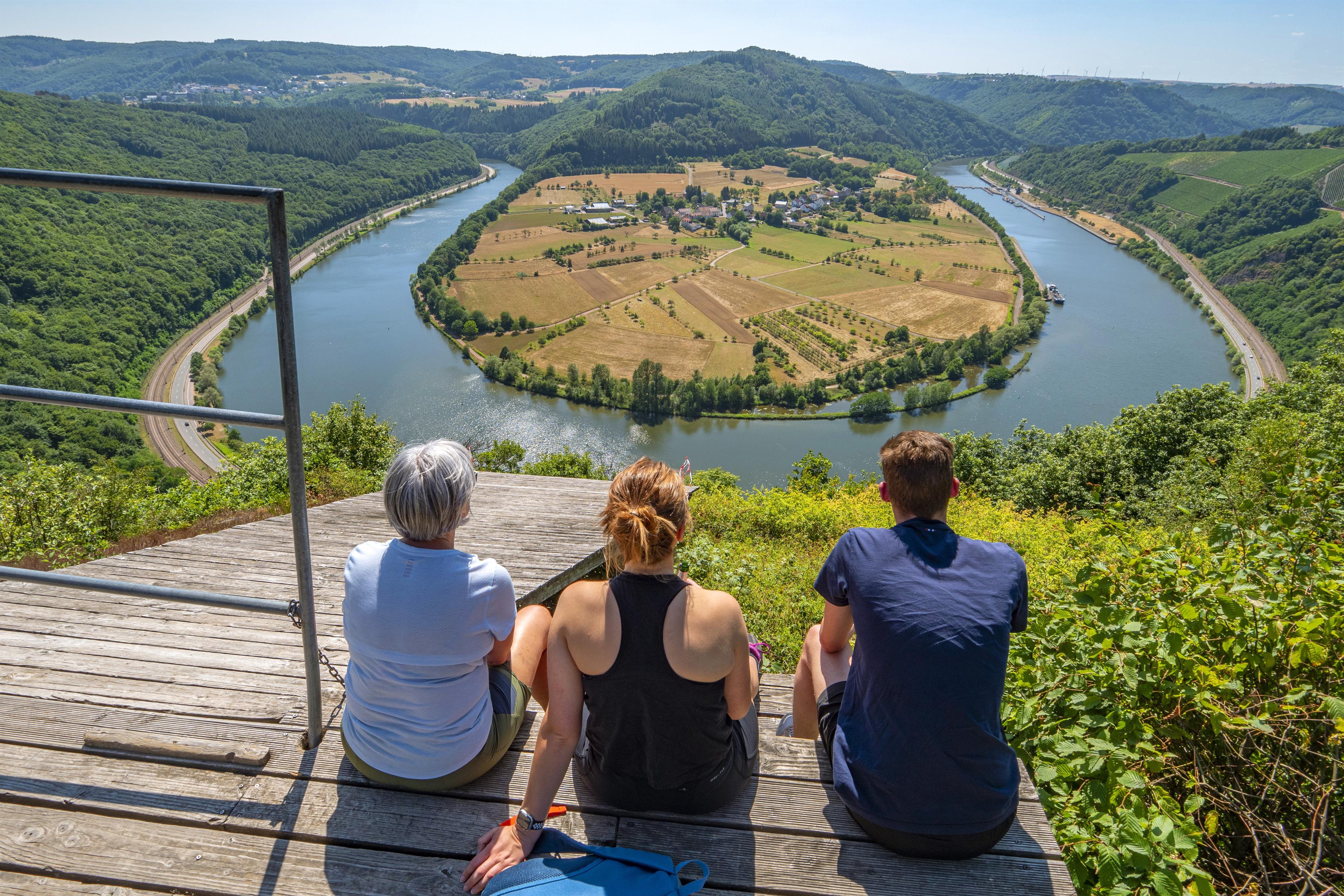 Schöne Aussicht bei Serrig