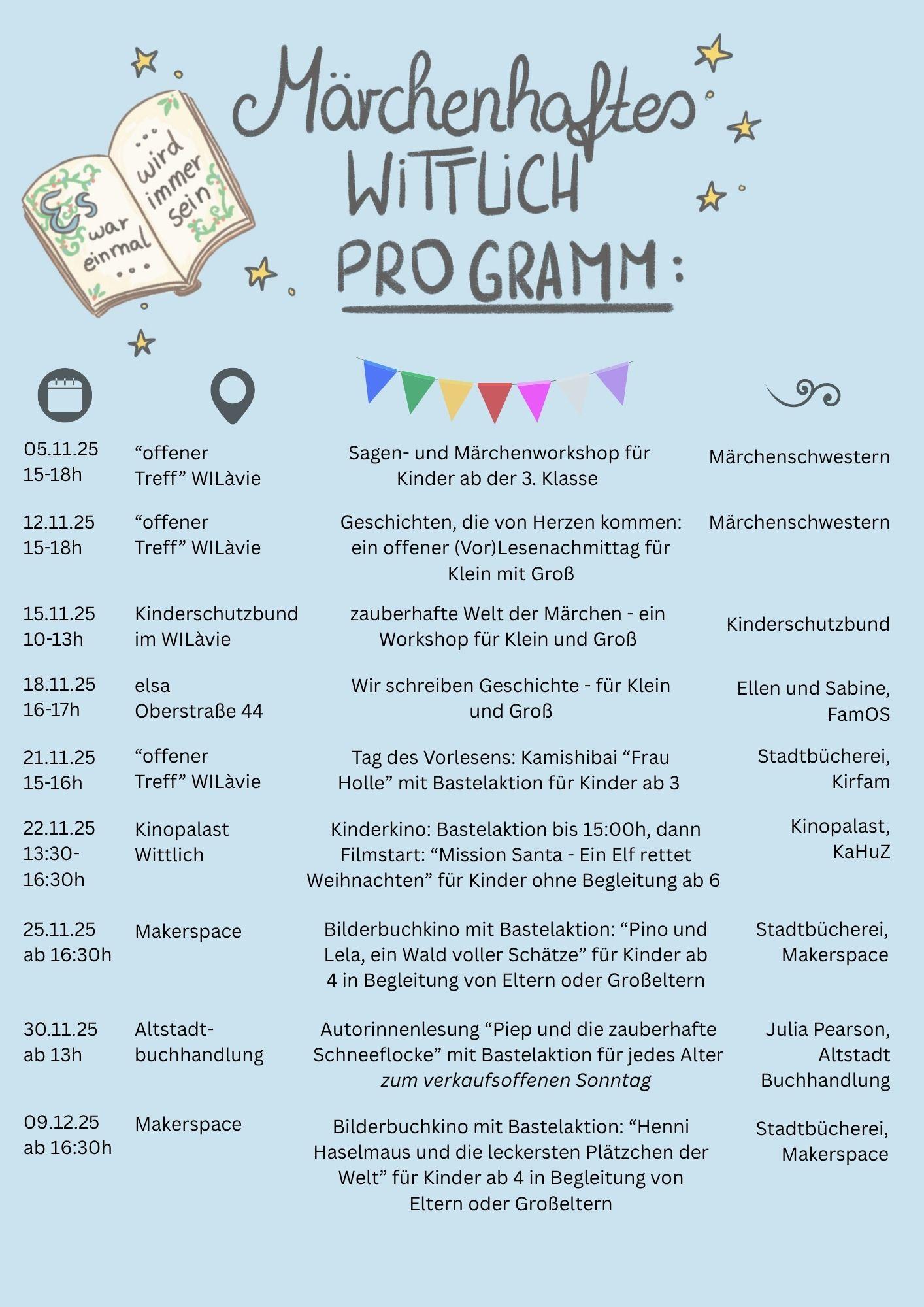 Märchenhaftes Wittlich Programm Teil 1