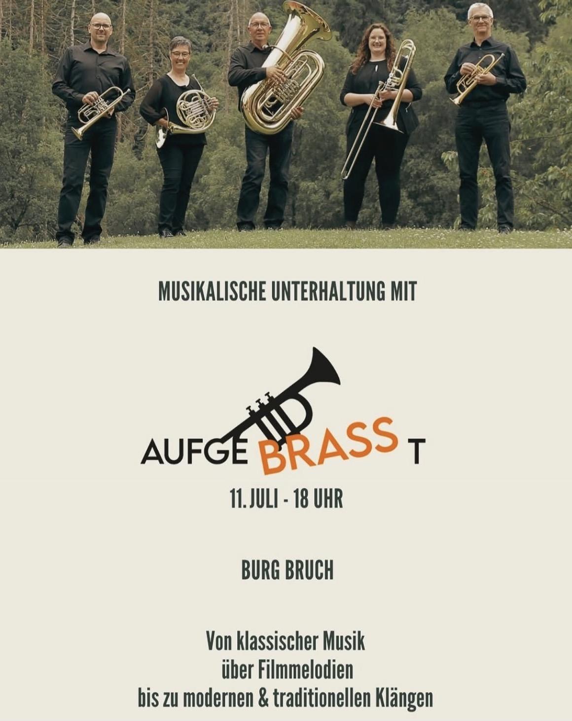 Aufgebrasst