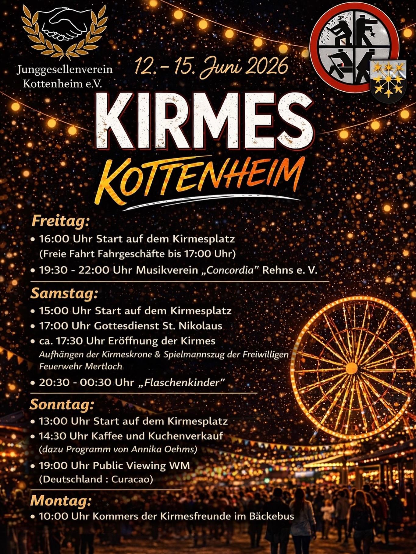 Kirmes in Kottenheim 2022, @ JGV Kottenheim