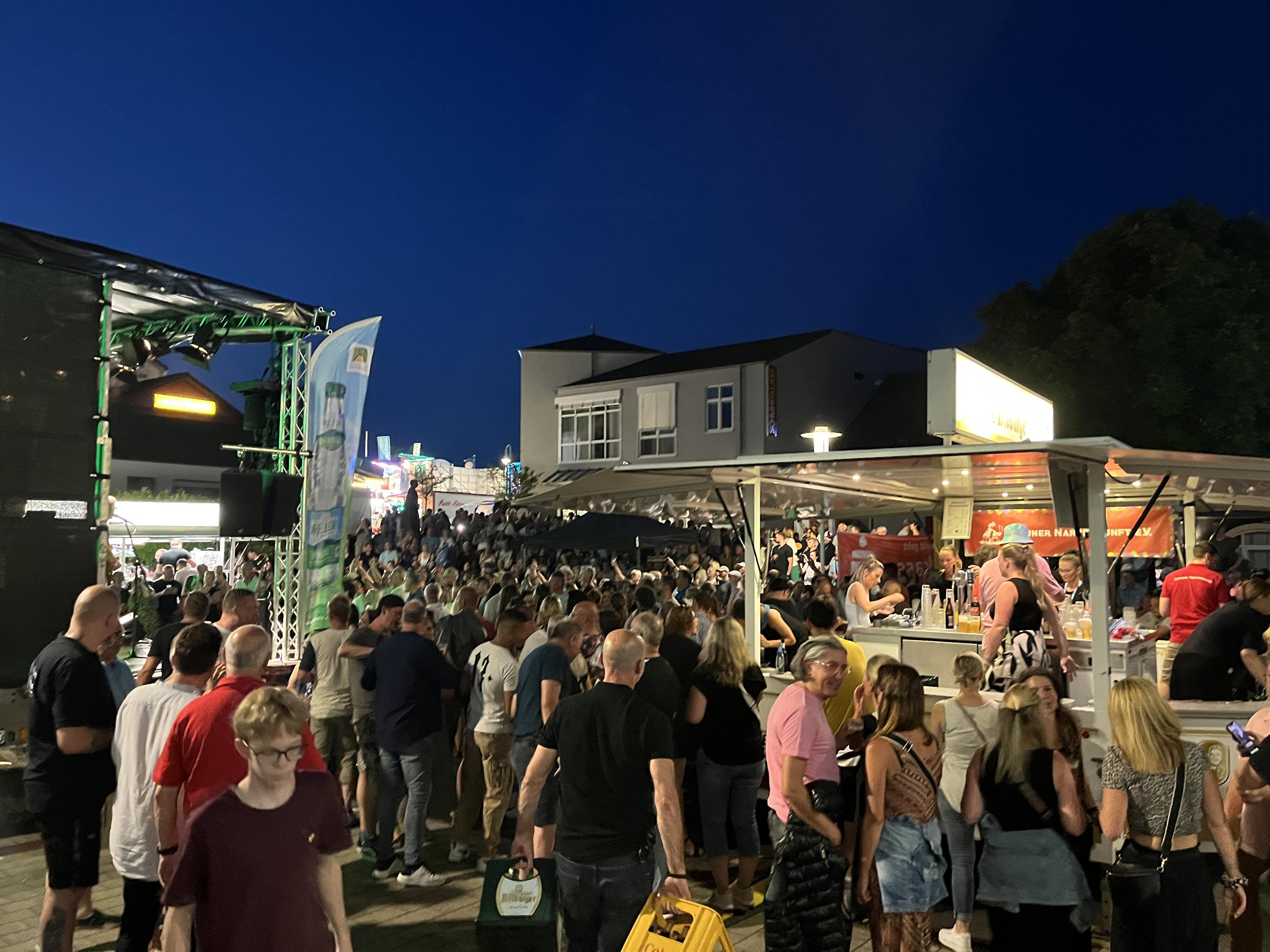 Bands am Abend