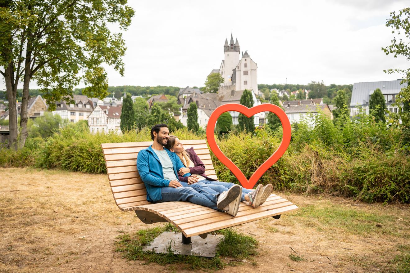 Lieblingsplatz mit Schlossblick