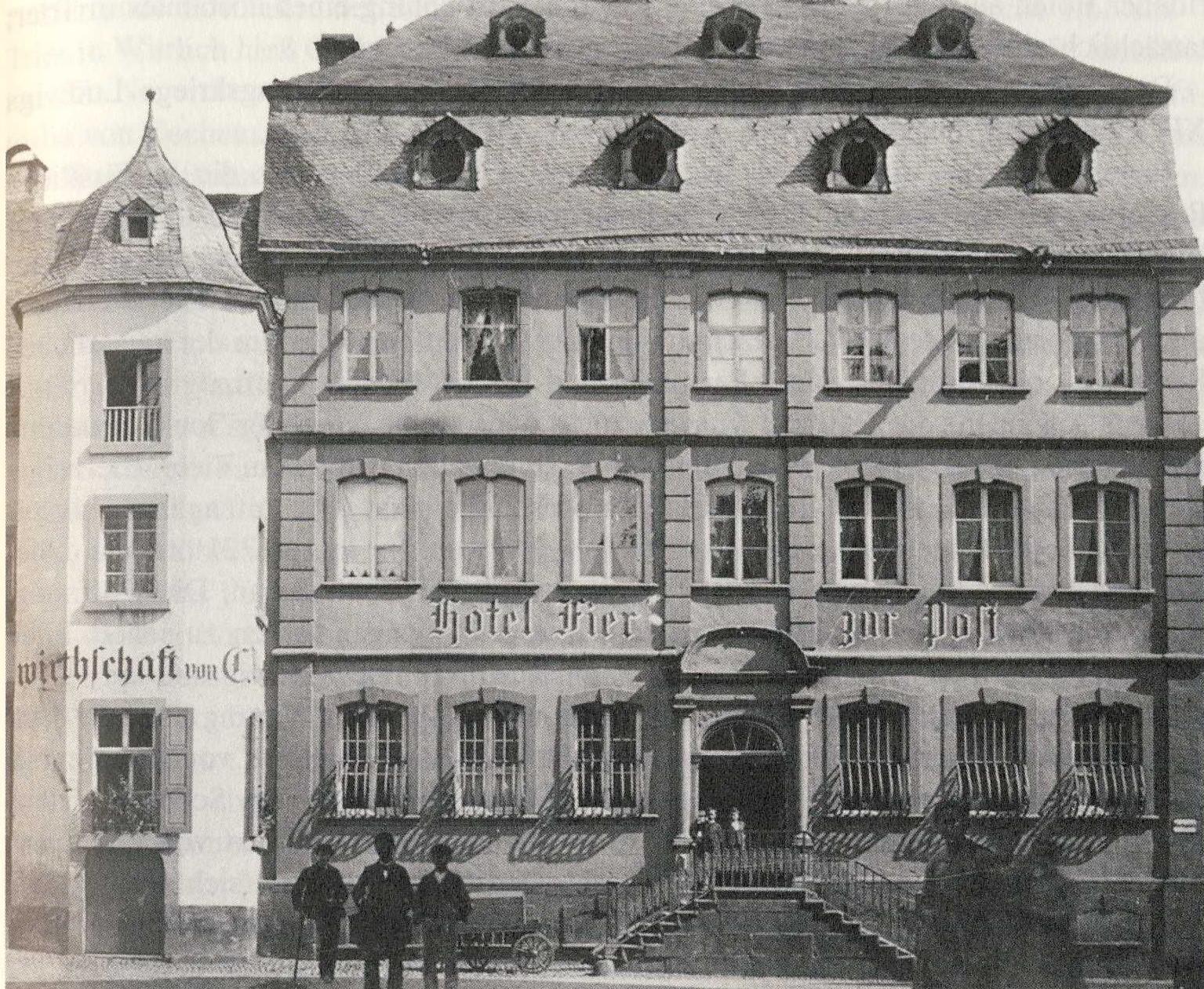 Alte Posthalterei 1896